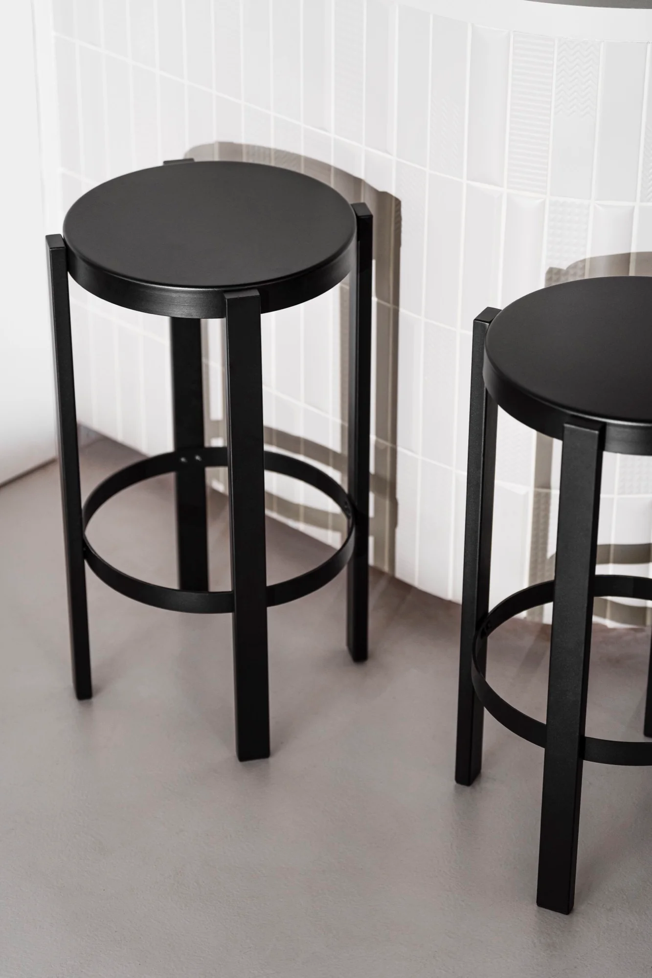Tabouret Doon - Grand - Vulcano Black - Image 2