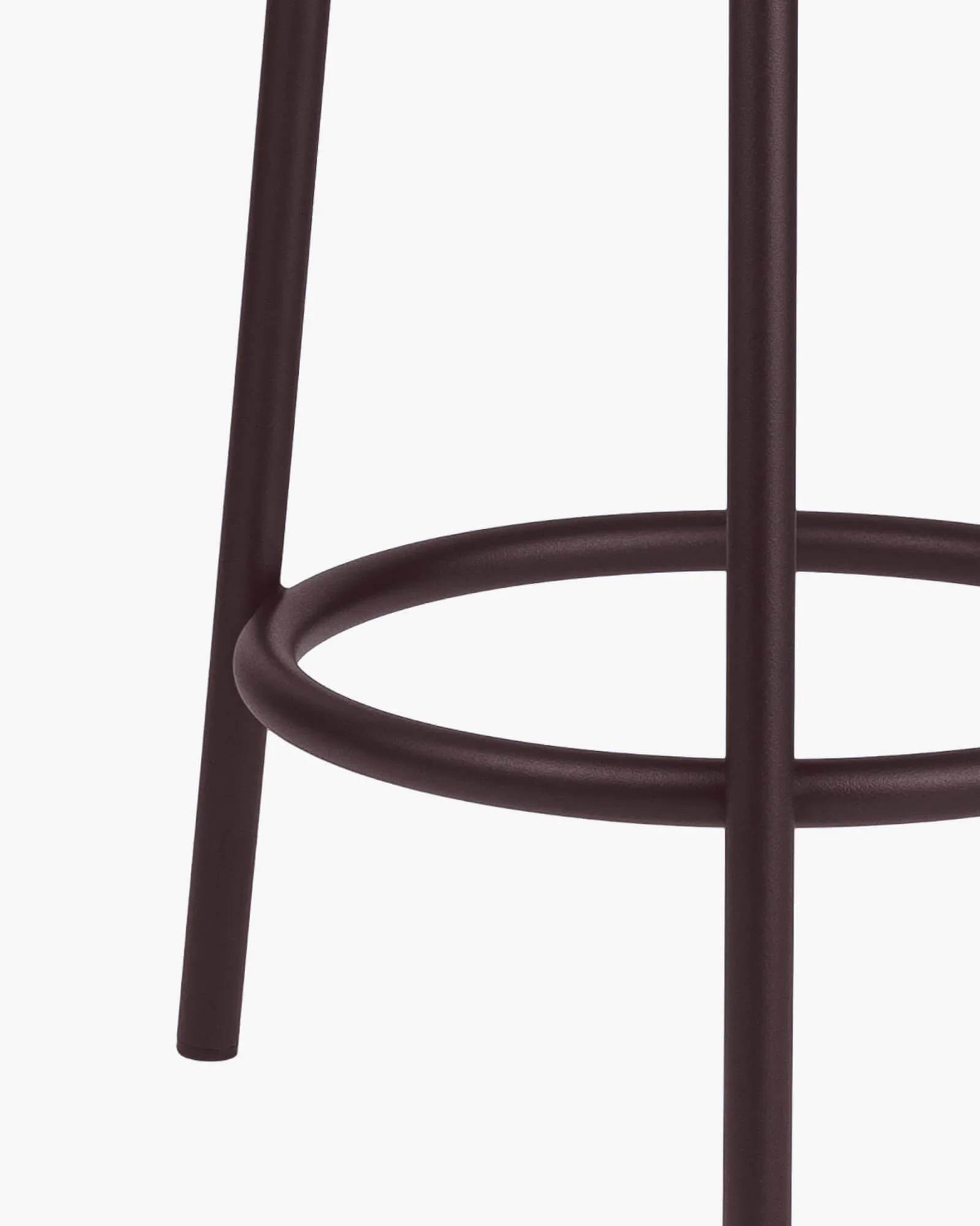 Tabouret De Bar - Avec Dossier Hogo - Vin De Myrtille - Image 3