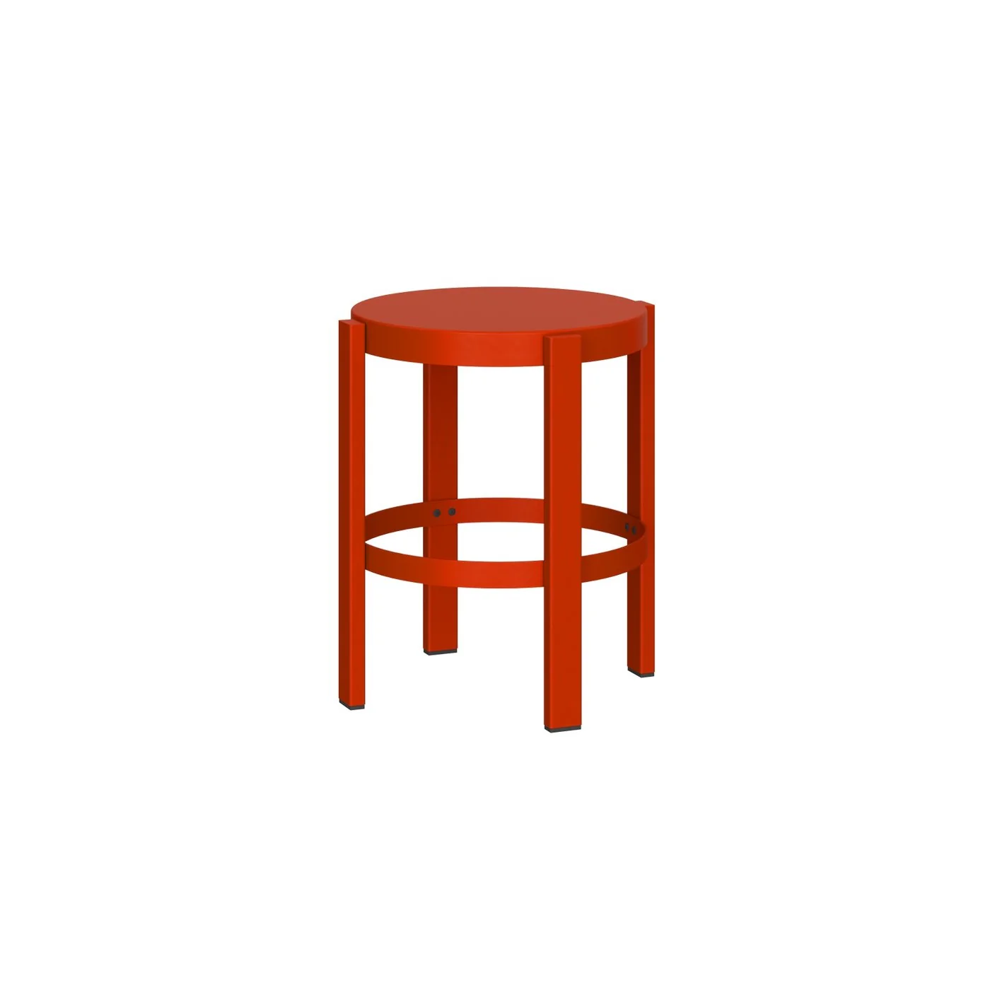 Tabouret Doon - Petit - Tomato Red - Image 2