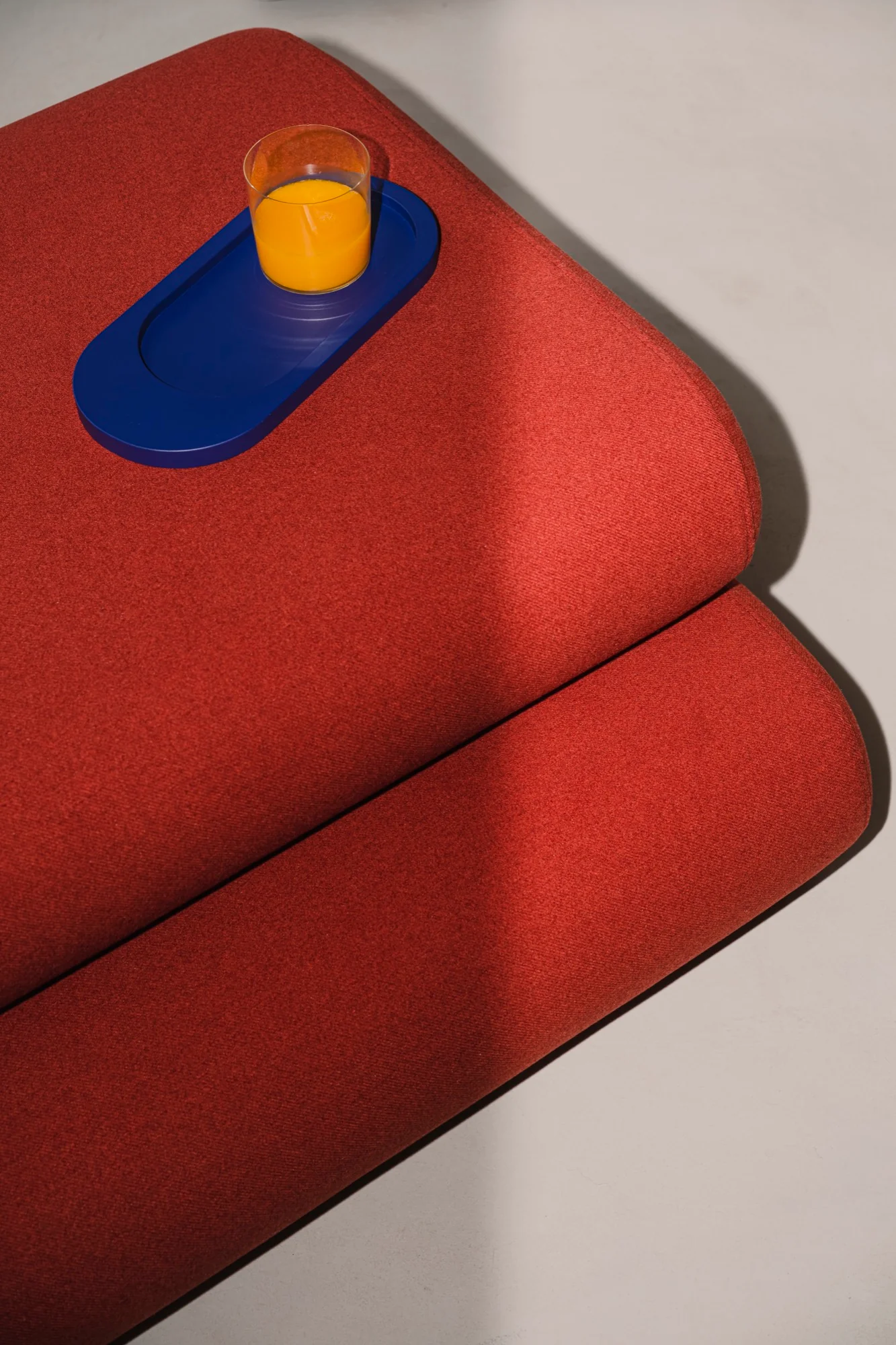 Pouf Taso - Poppy Red - Image 2