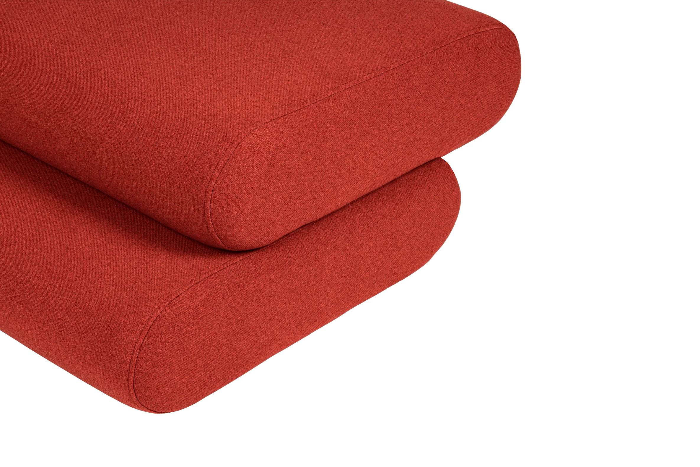 Pouf Taso - Poppy Red - Image 4