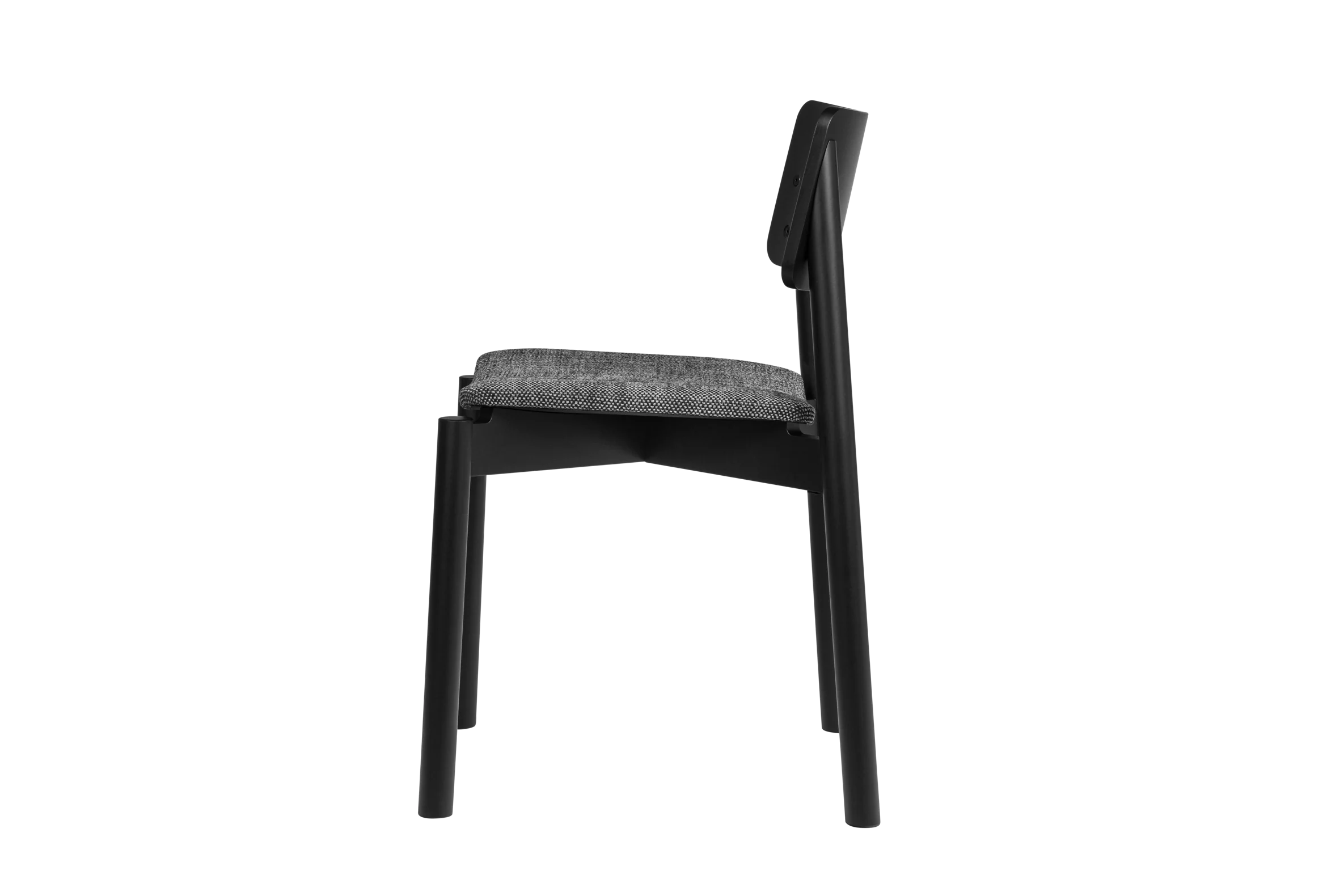 Chaise Wem Rembourrée - Vulcano Black - Image 4