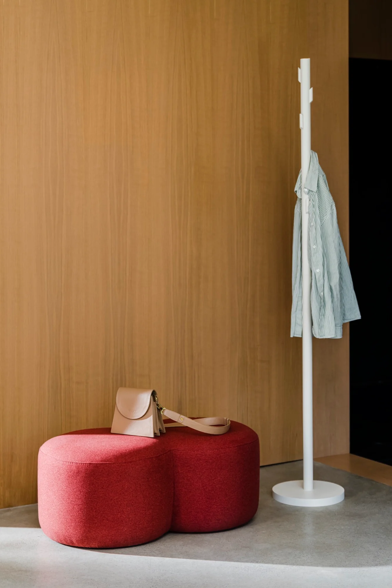 Pouf Umbo - Poppy Red - Image 4