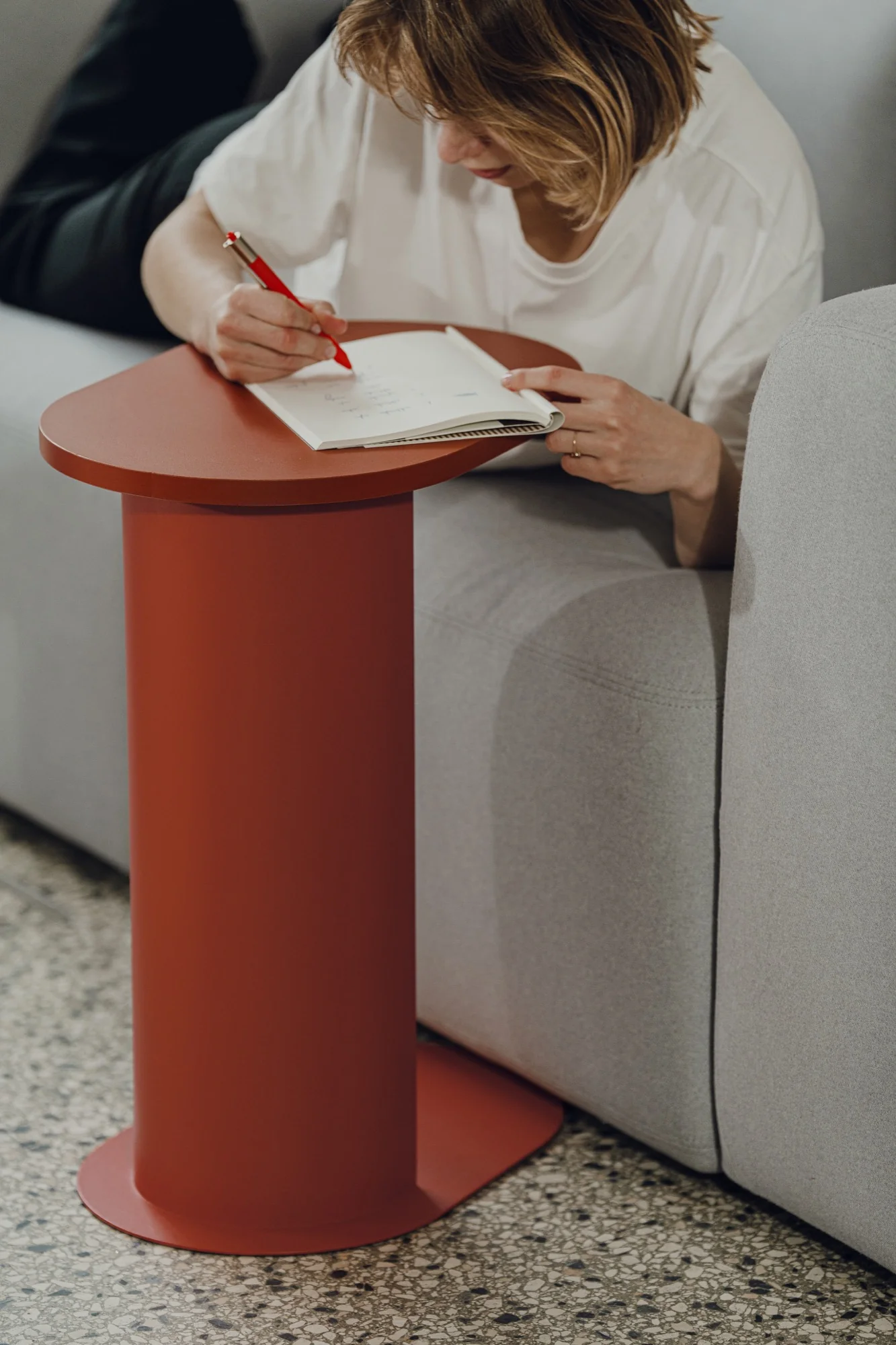 Table D'Appoint Nuno - Terracotta Blush - Image 2