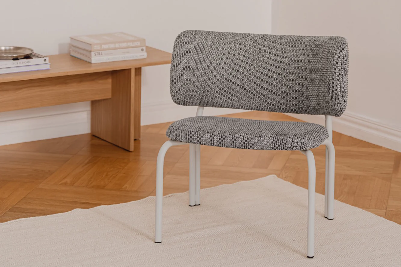 Fauteuil Kei - Black & Grey Mélange - Image 3