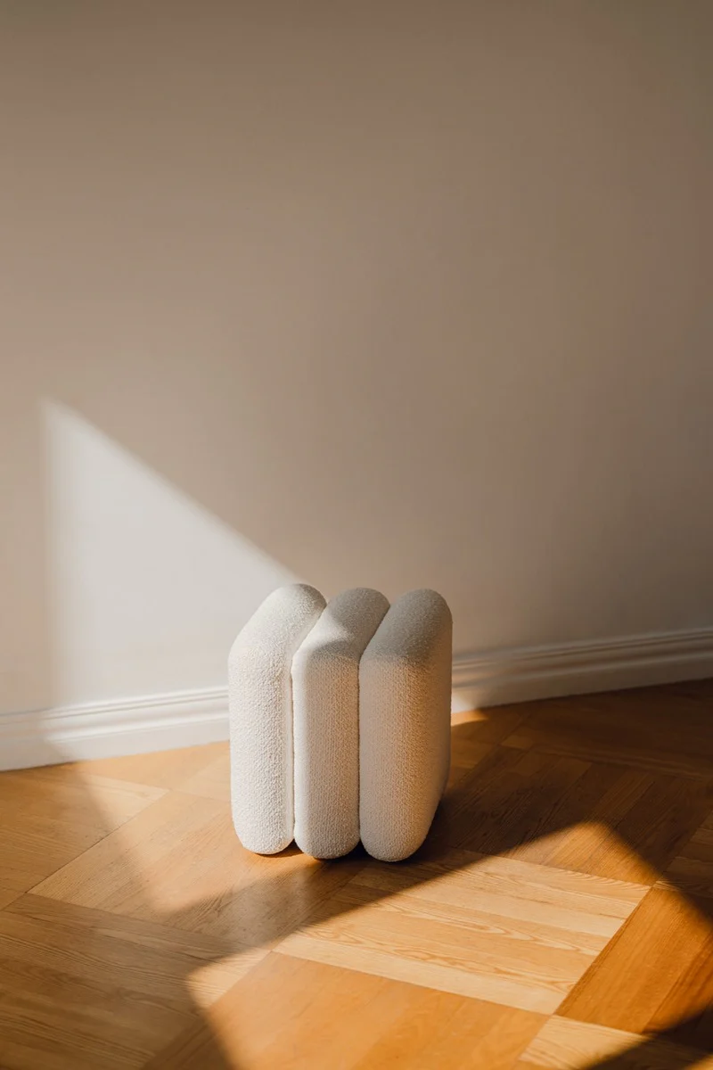 Pouf Radd - Cloud Beige Boucle - Image 2