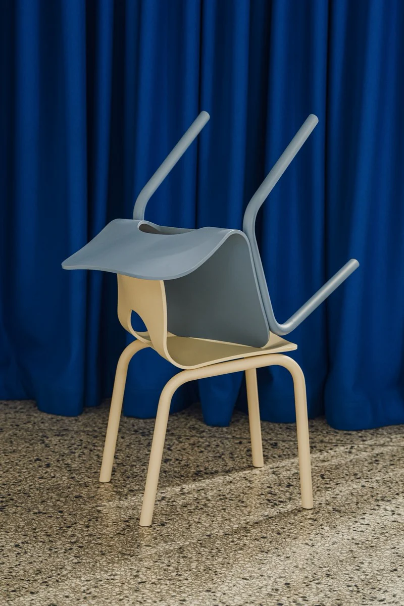 Chaise Atto - Jaune Beurré - Image 3