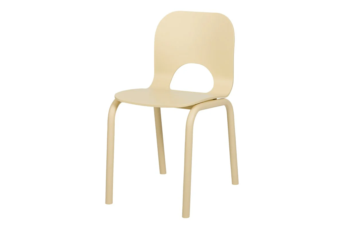 Chaise Atto - Jaune Beurré - Image 4