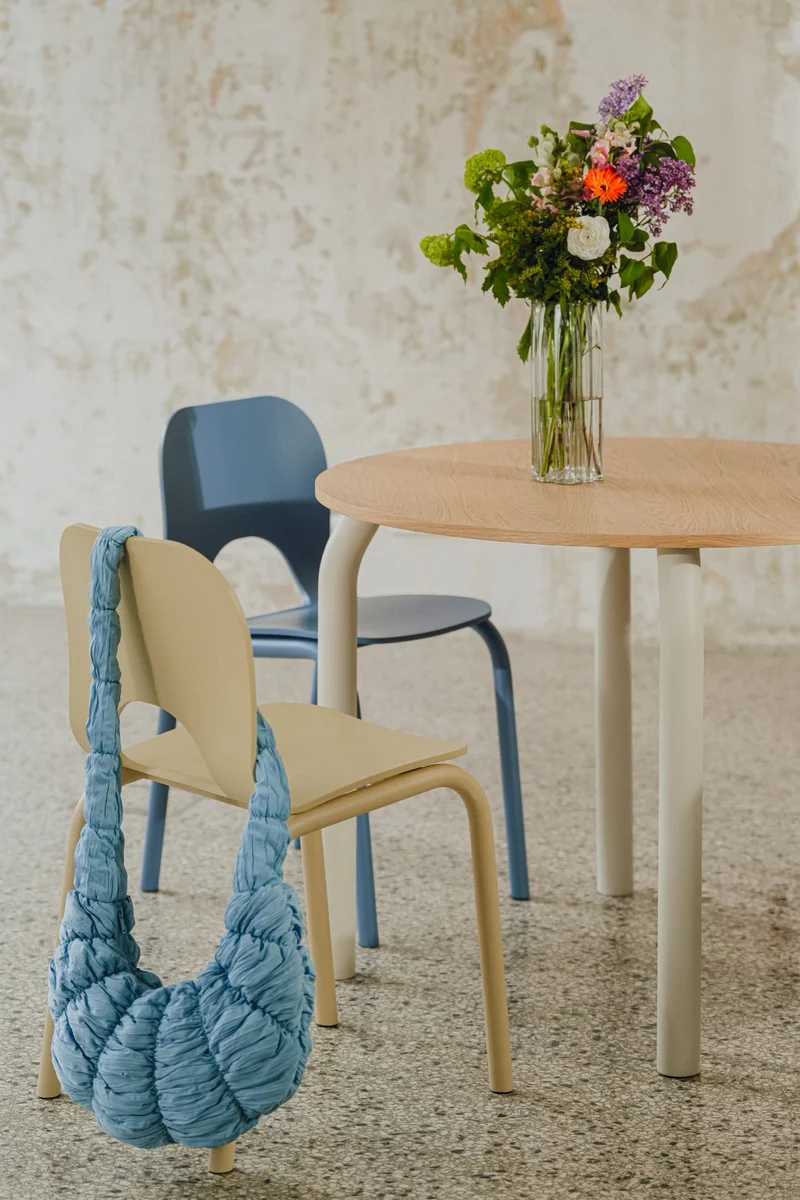Chaise Atto - Bleu Givré - Image 3