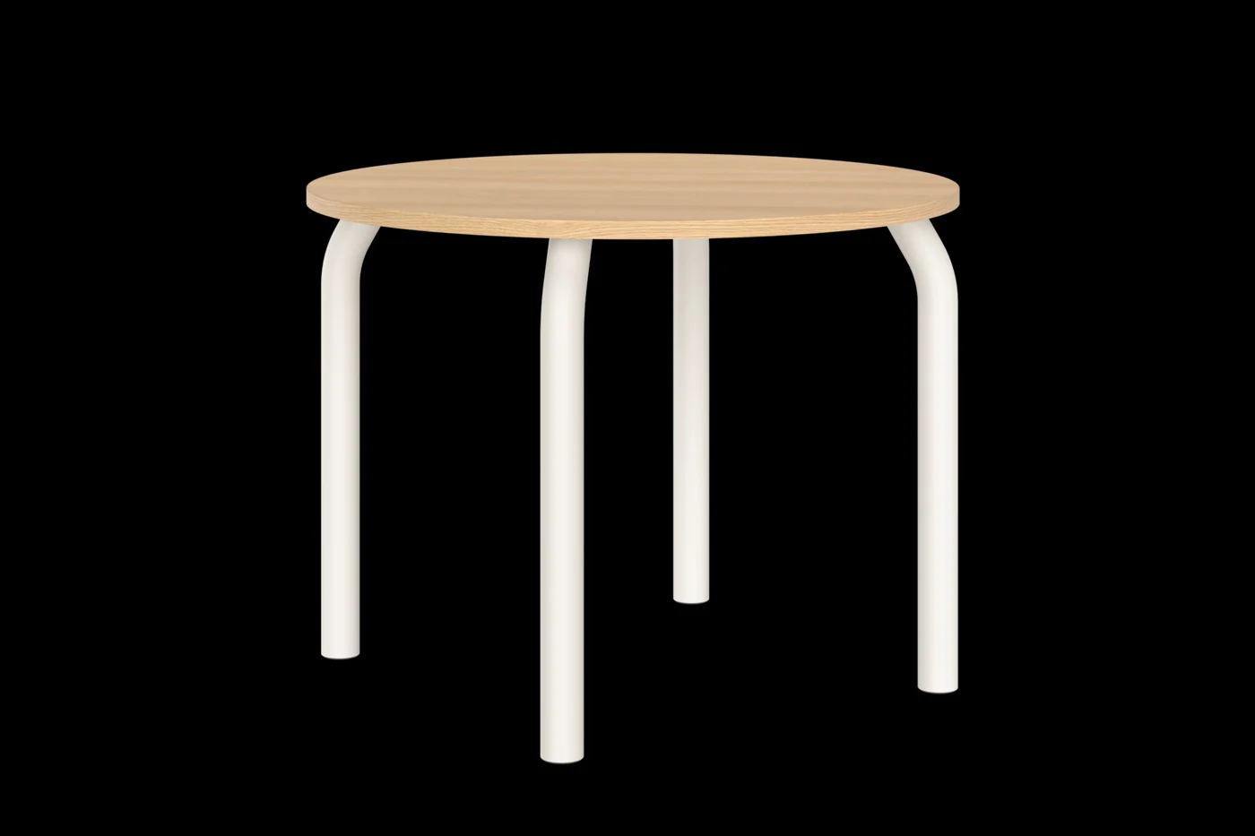 Table Meko - Petit - Oak Top/Piazza Beige Legs - Image 4