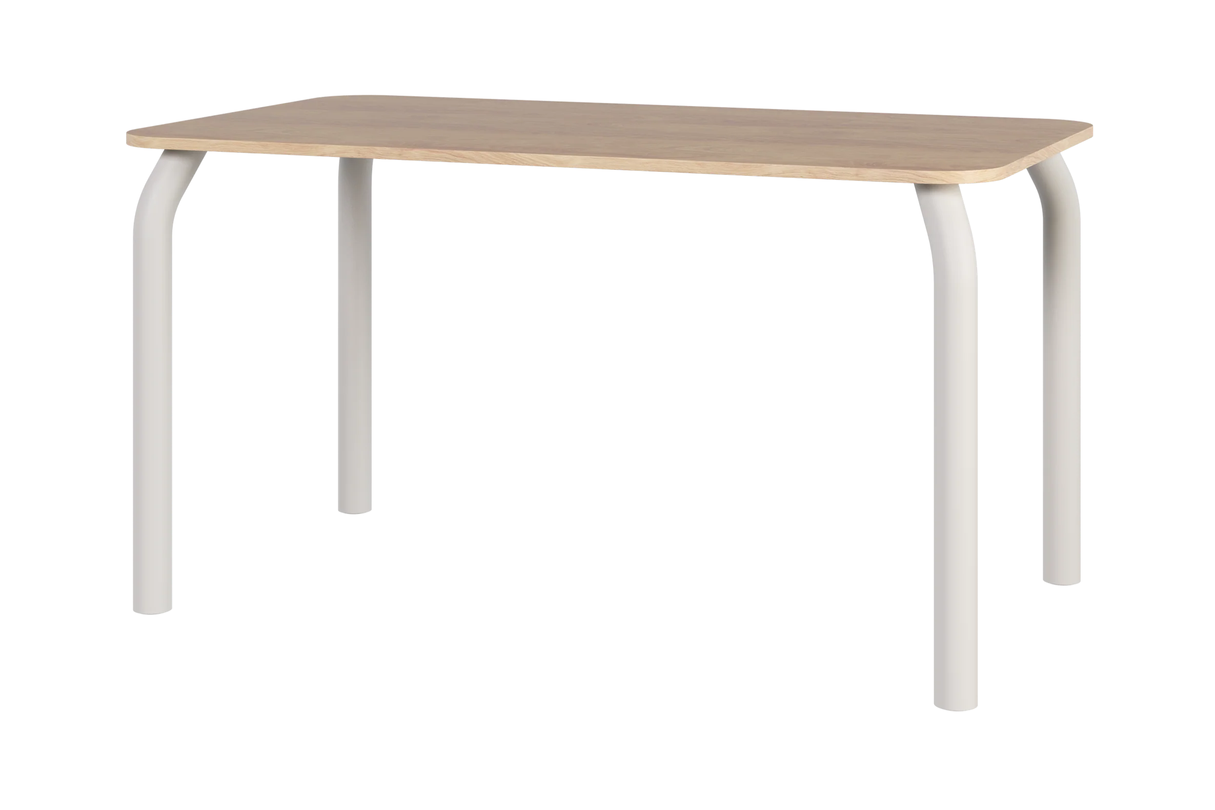 Table Meko - Grand - Oak Top/Piazza Beige Legs - Image 6