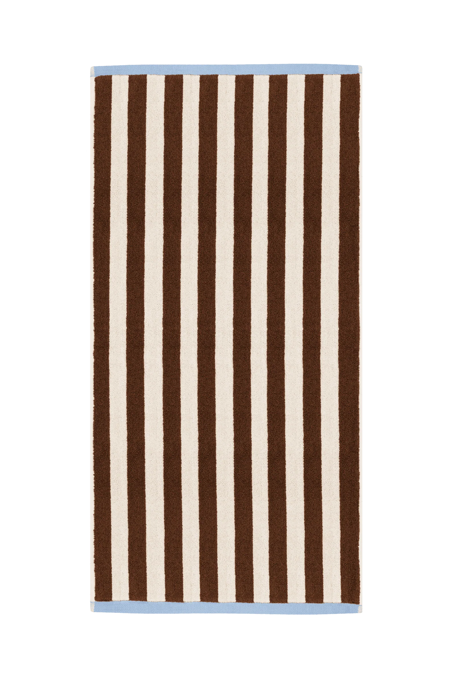 Serviette De Bain Gobo - Cocoa Brown/Rayures Larges - Image 2