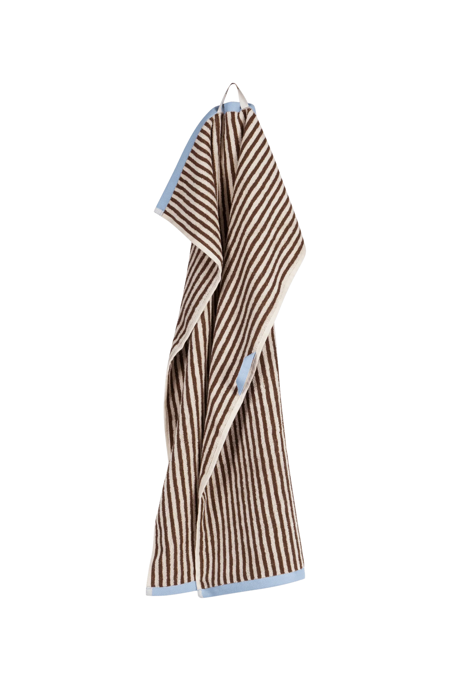 Serviette Pour Les Mains Gobo - Cocoa Brown/Rayures Étroites - Image 3