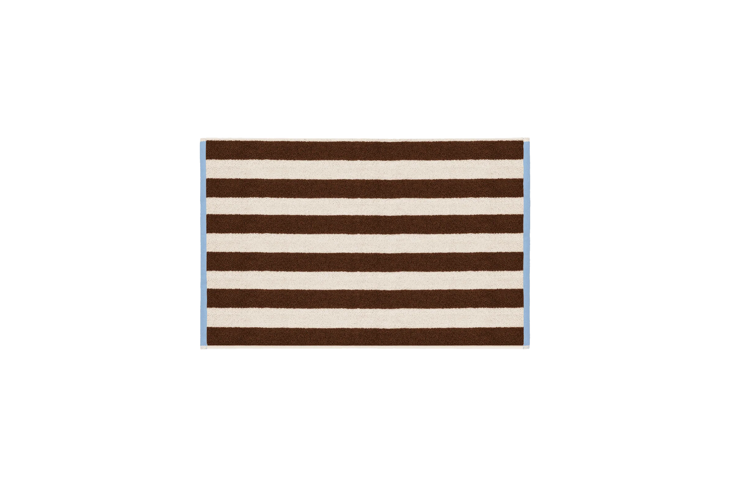 Serviette Pour Les Mains Gobo - Cocoa Brown/Rayures Larges - Image 2