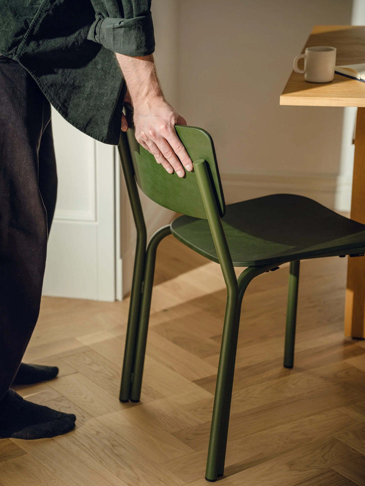 Chaise Kei - Indoor - Forest Green - Image 12