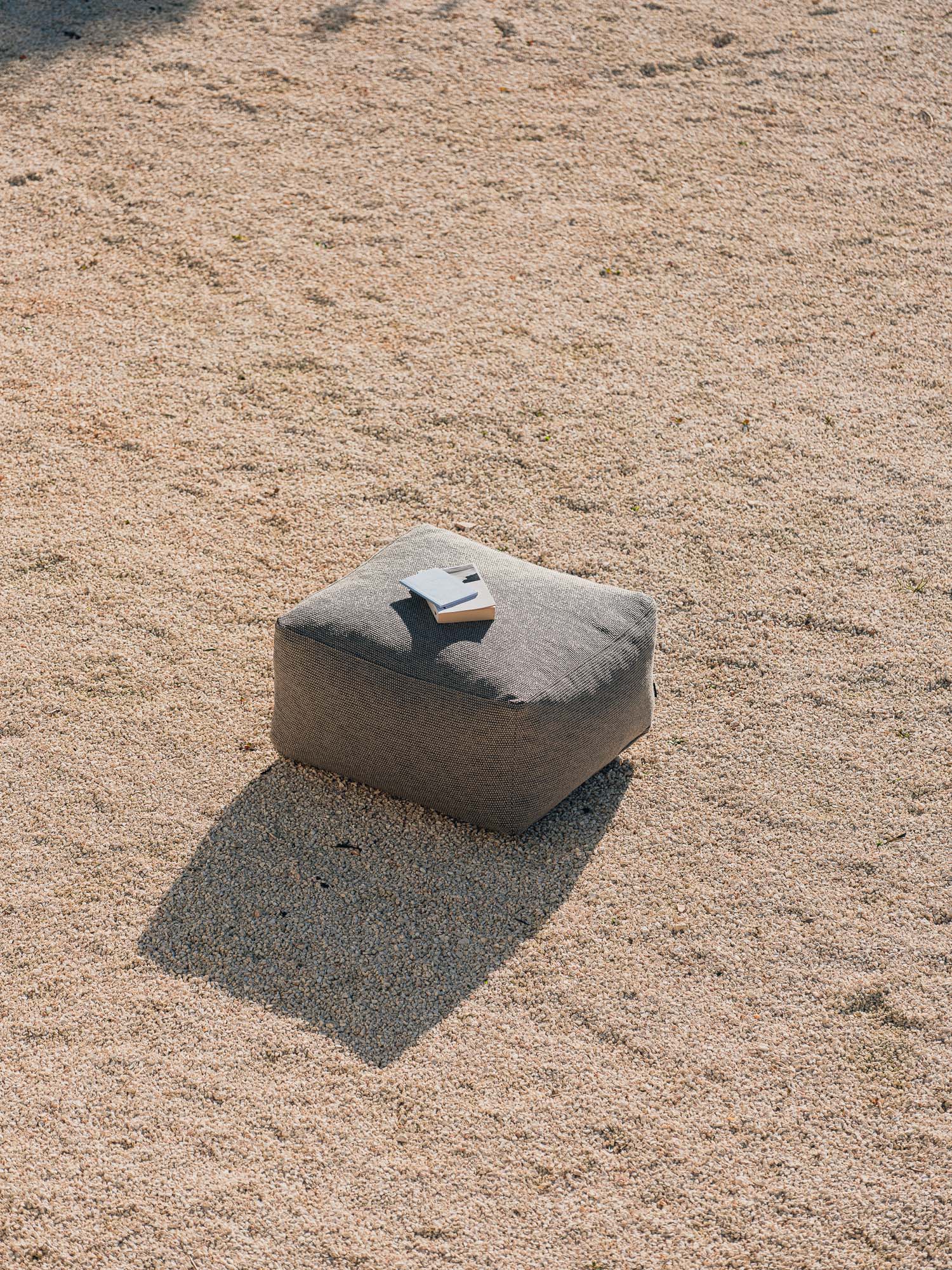 Pouf Keno D'Extérieur - Dusty Beige - Image 2