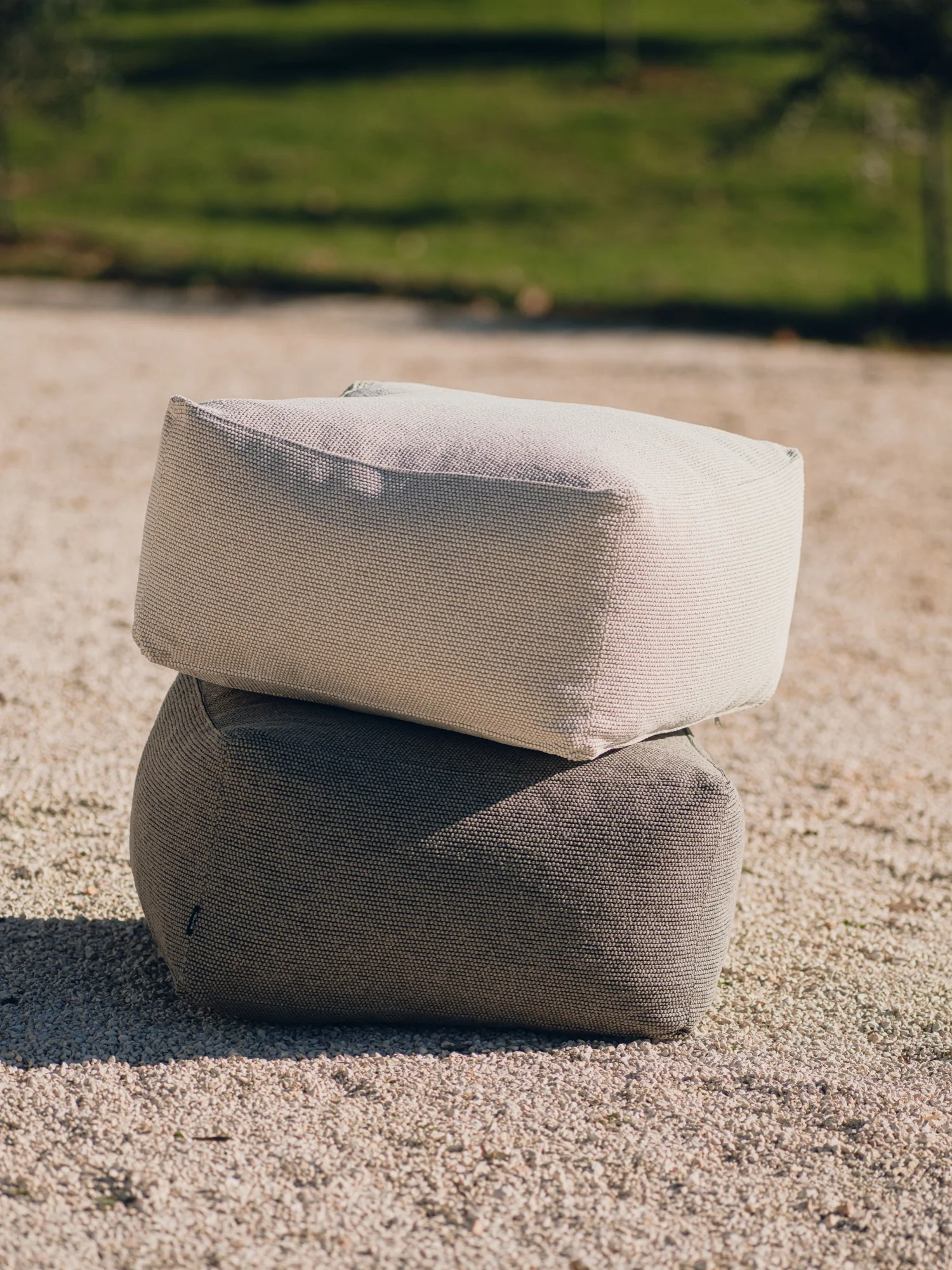 Pouf Keno D'Extérieur - Dusty Beige - Image 3