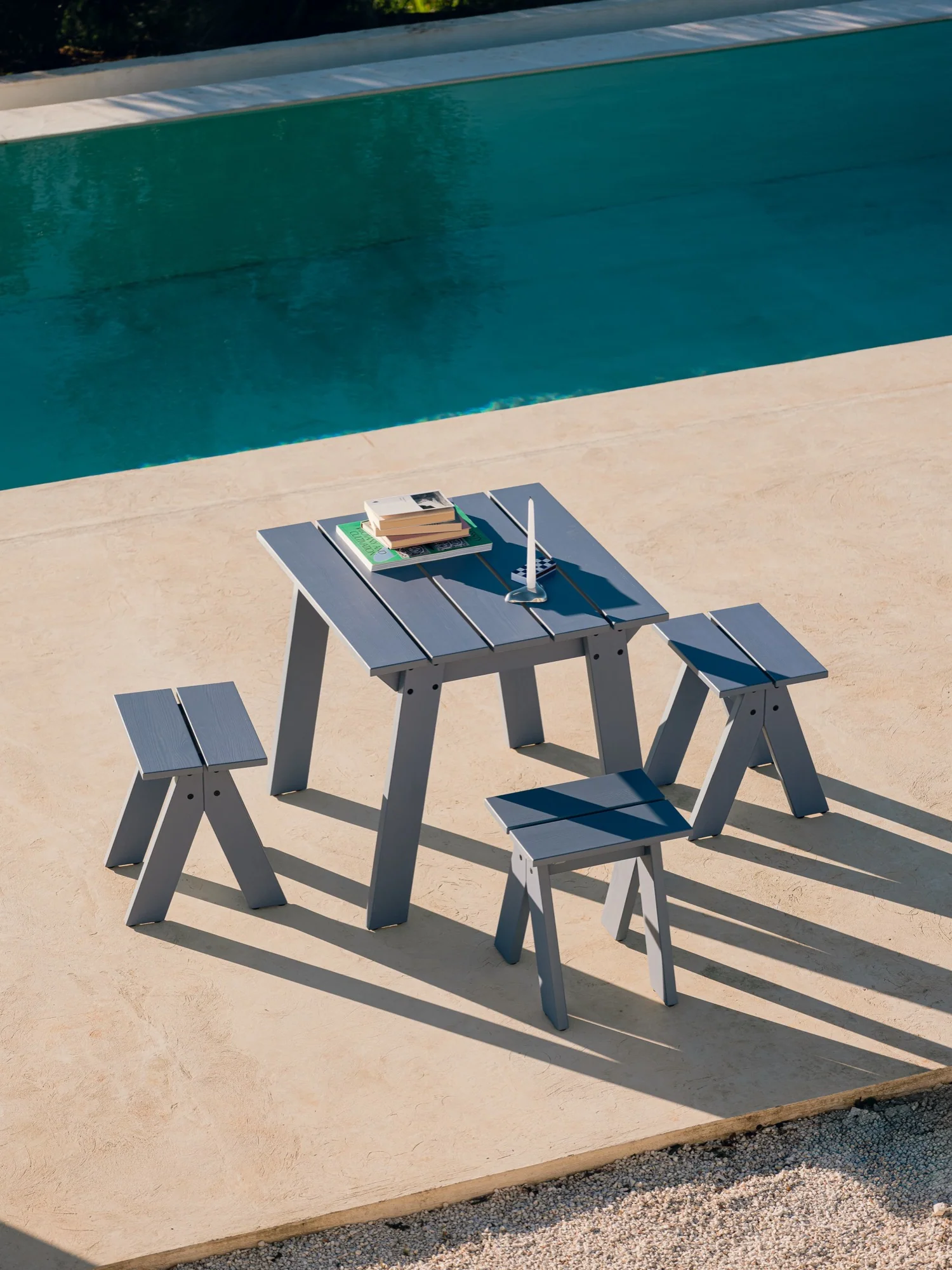 Tabouret Navo - Frosty Blue - Image 2