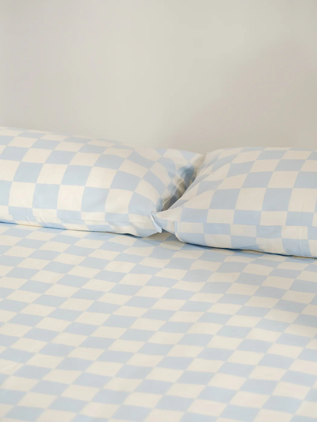 Housse De Couette Plu - Baby Blue & Classic White - Image 4