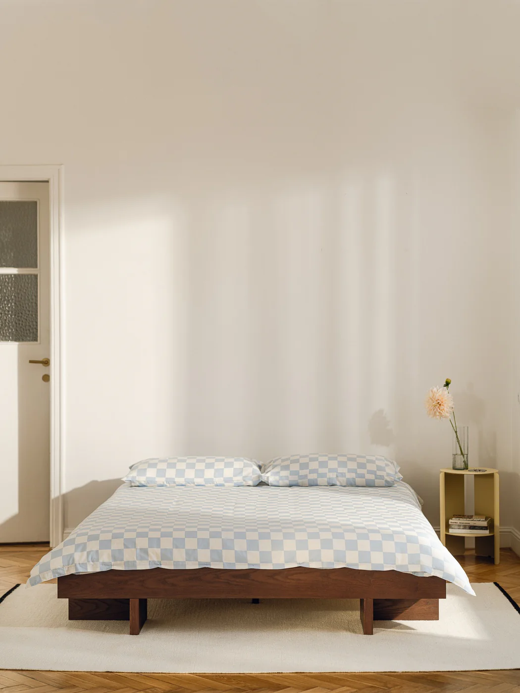 Housse De Couette Plu - Baby Blue & Classic White - Image 5