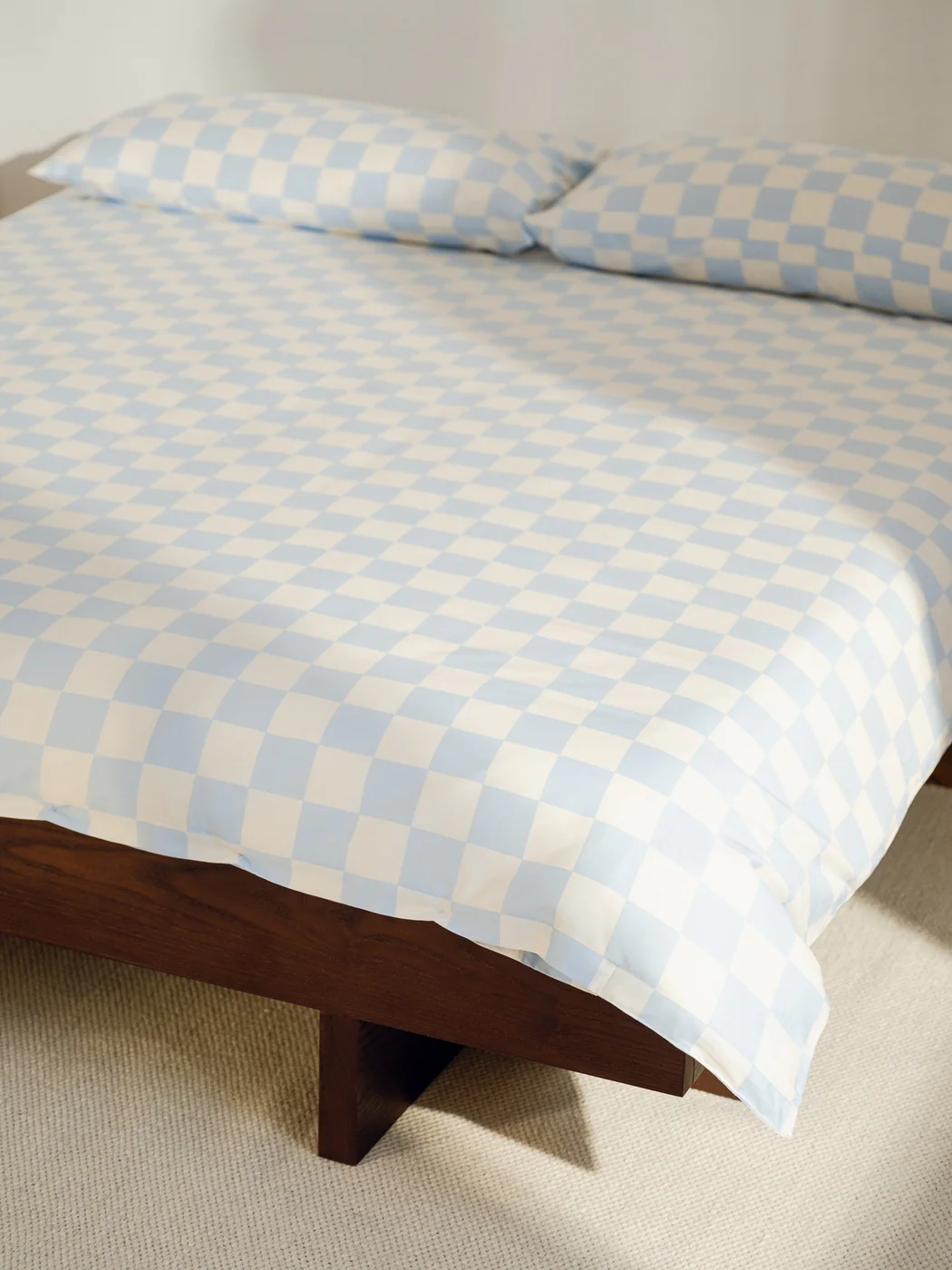 Taie D'Oreiller Plu - Baby Blue & Classic White - Image 4