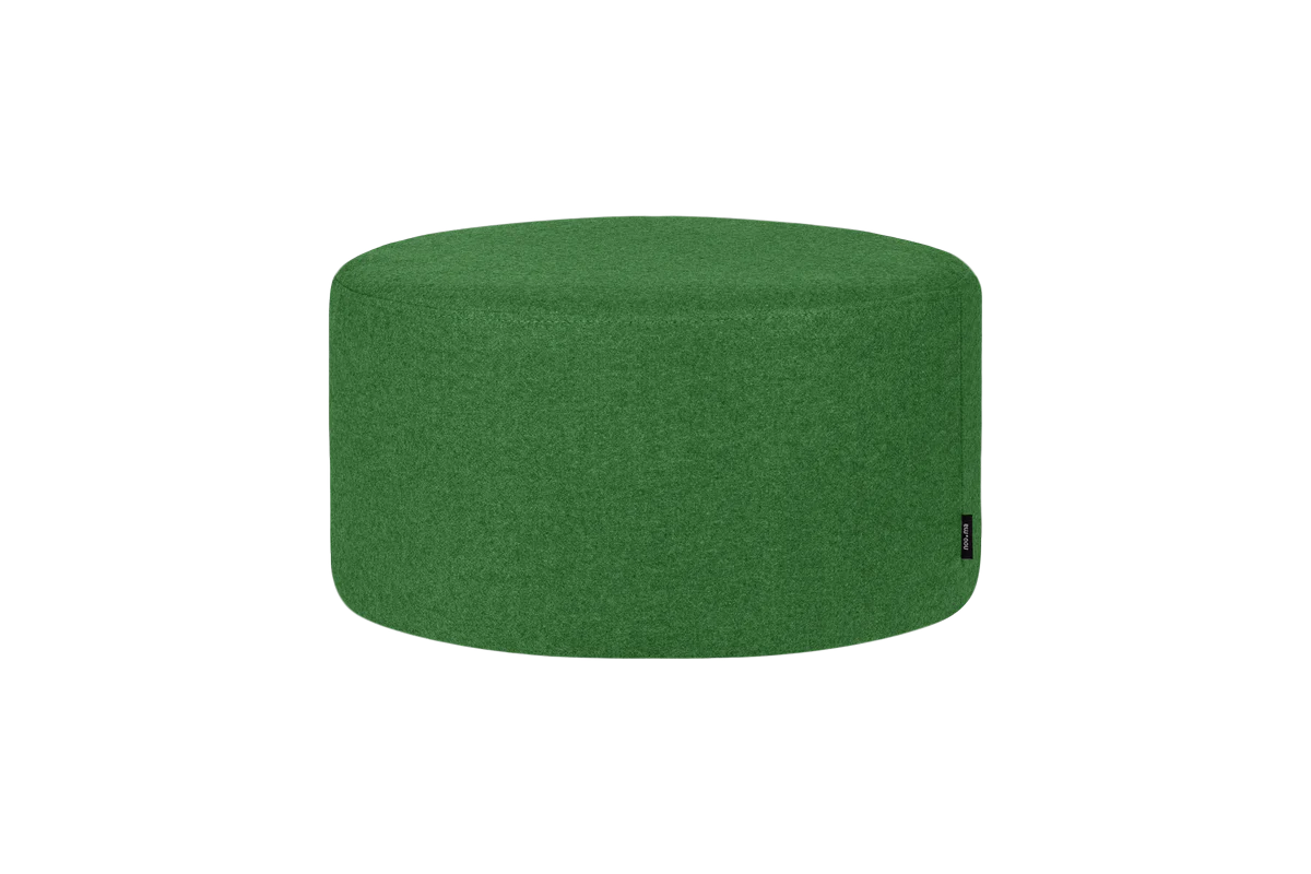 Pouf Folk - Petit - Moss Green - Image 2