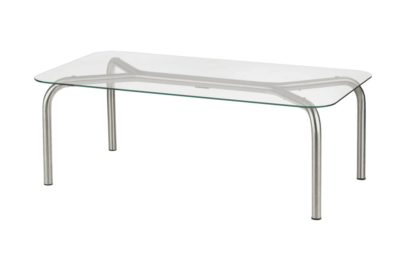 Table Basse Uku - Steel & Glass - Image 5