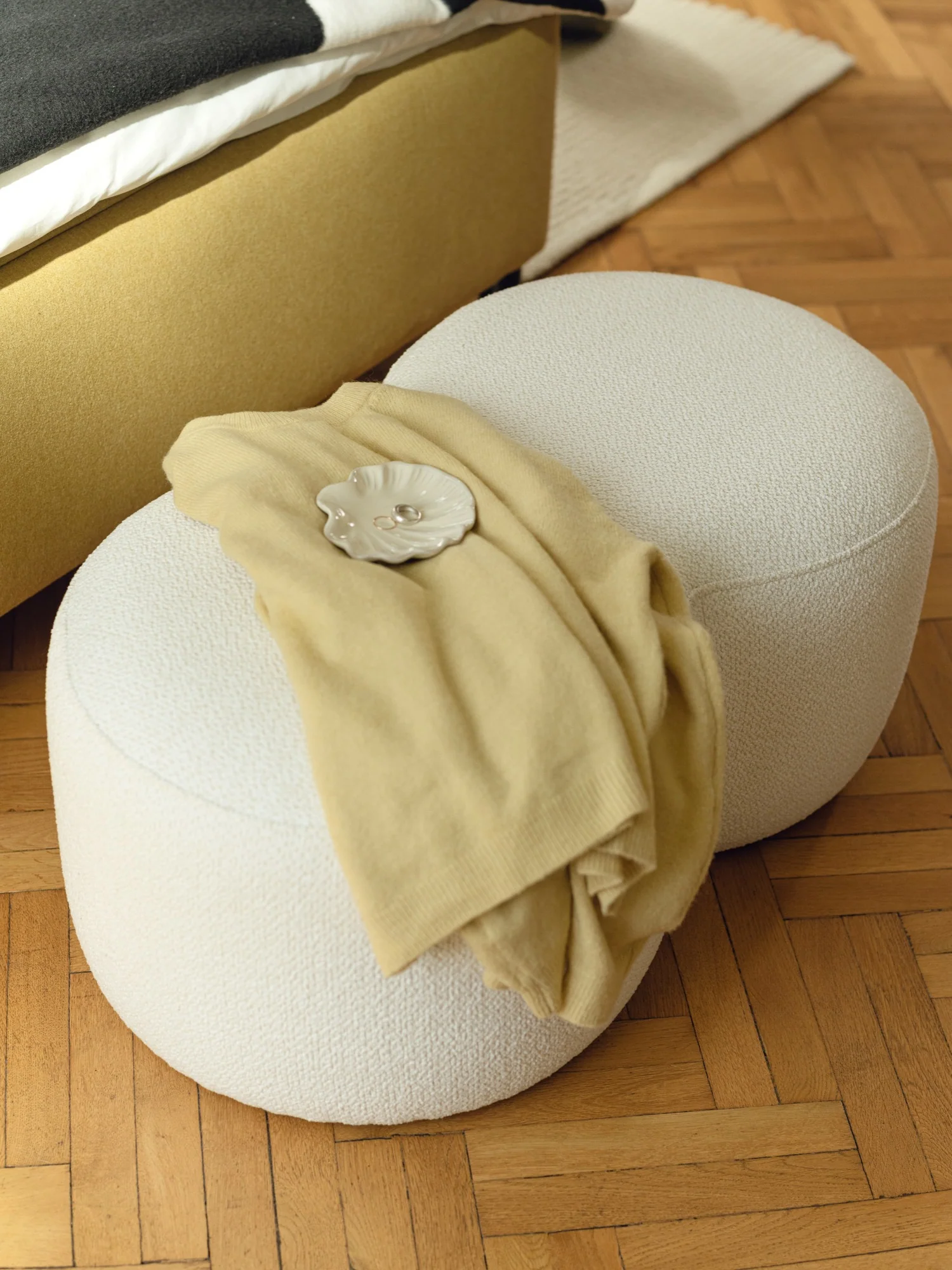 Pouf Umbo - Cloud Beige Boucle - Image 2
