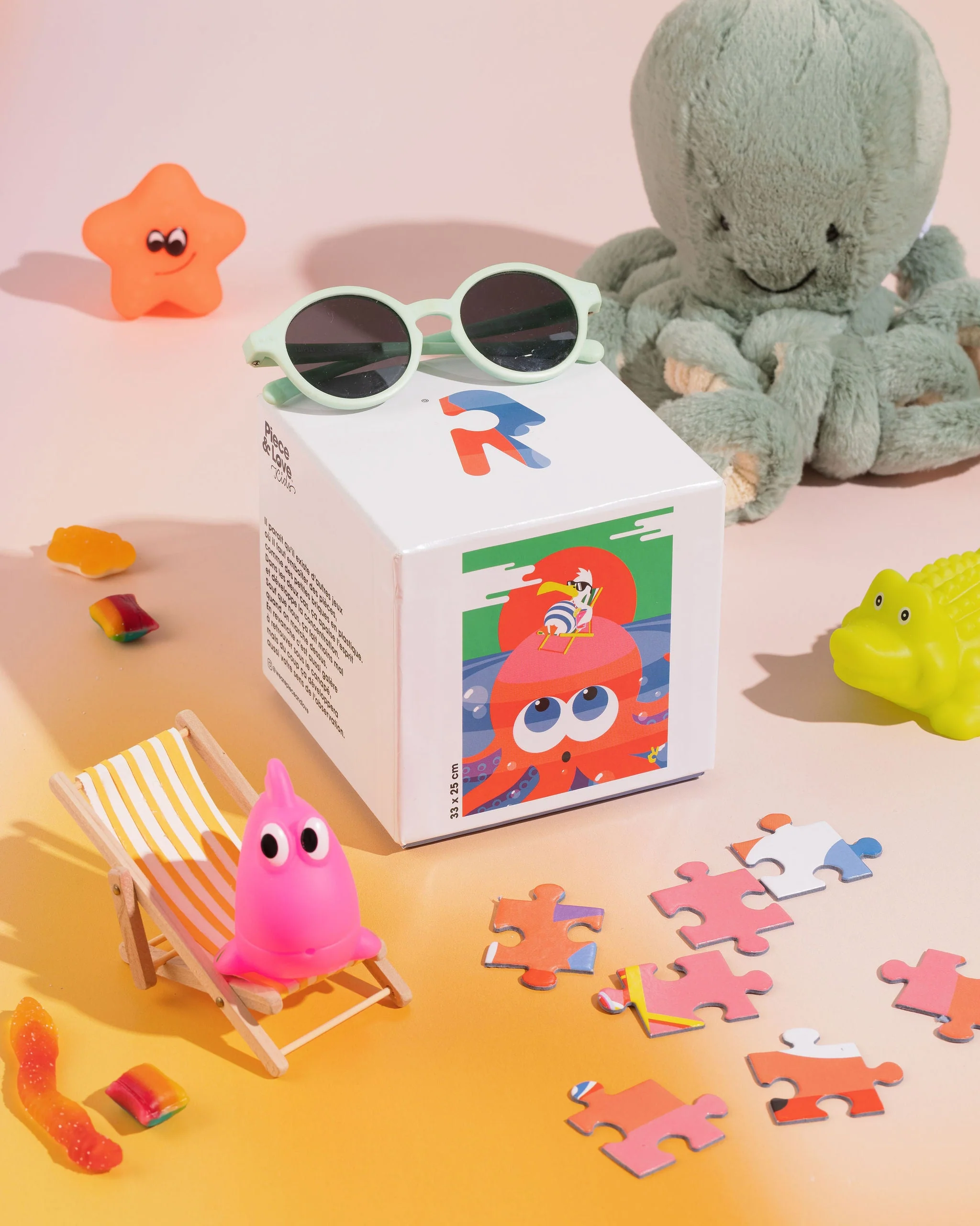 Puzzlen Kids 80 Pièces - Octopus - Image 2