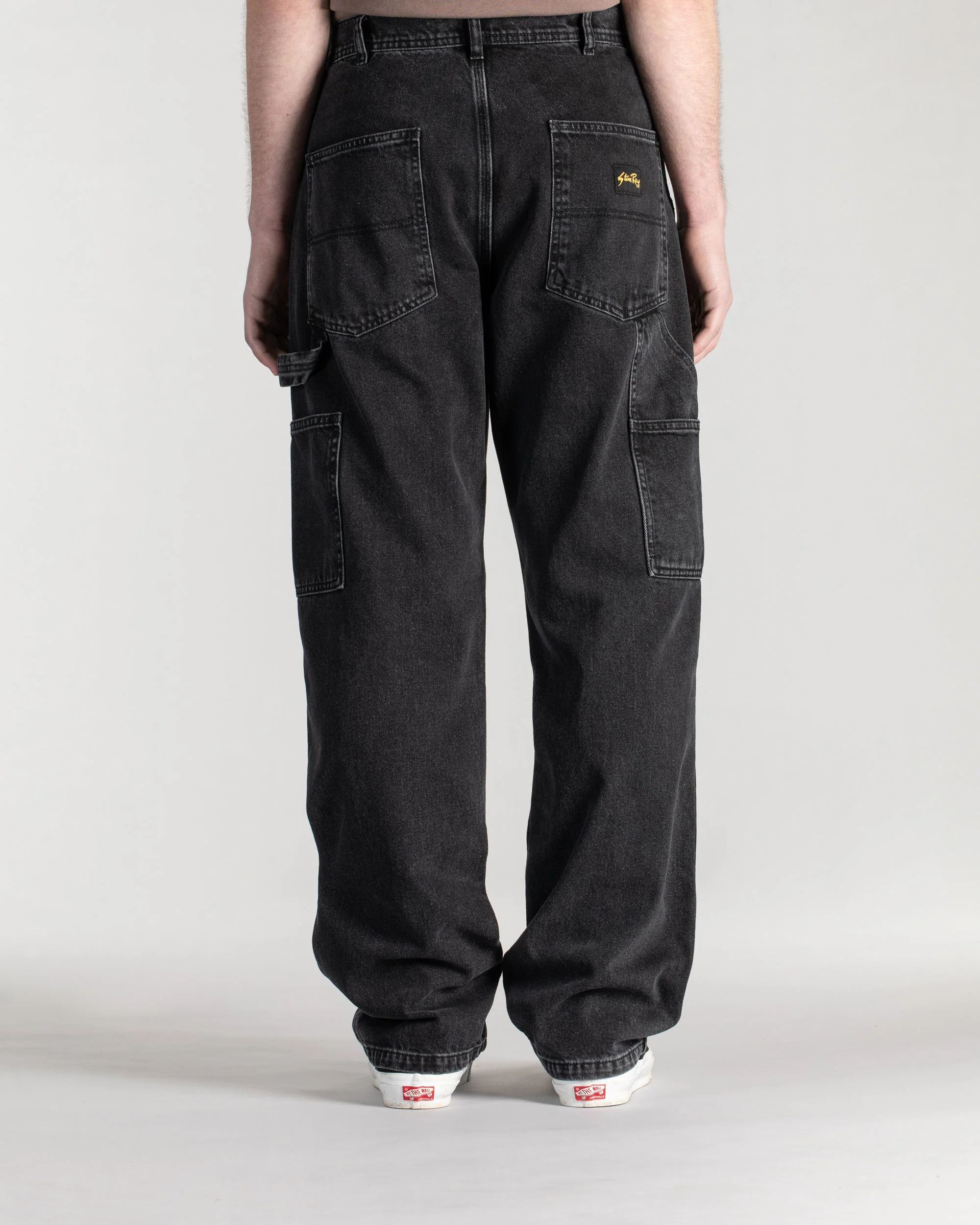 Og Painter Pant - Washed Black Denim - Image 4