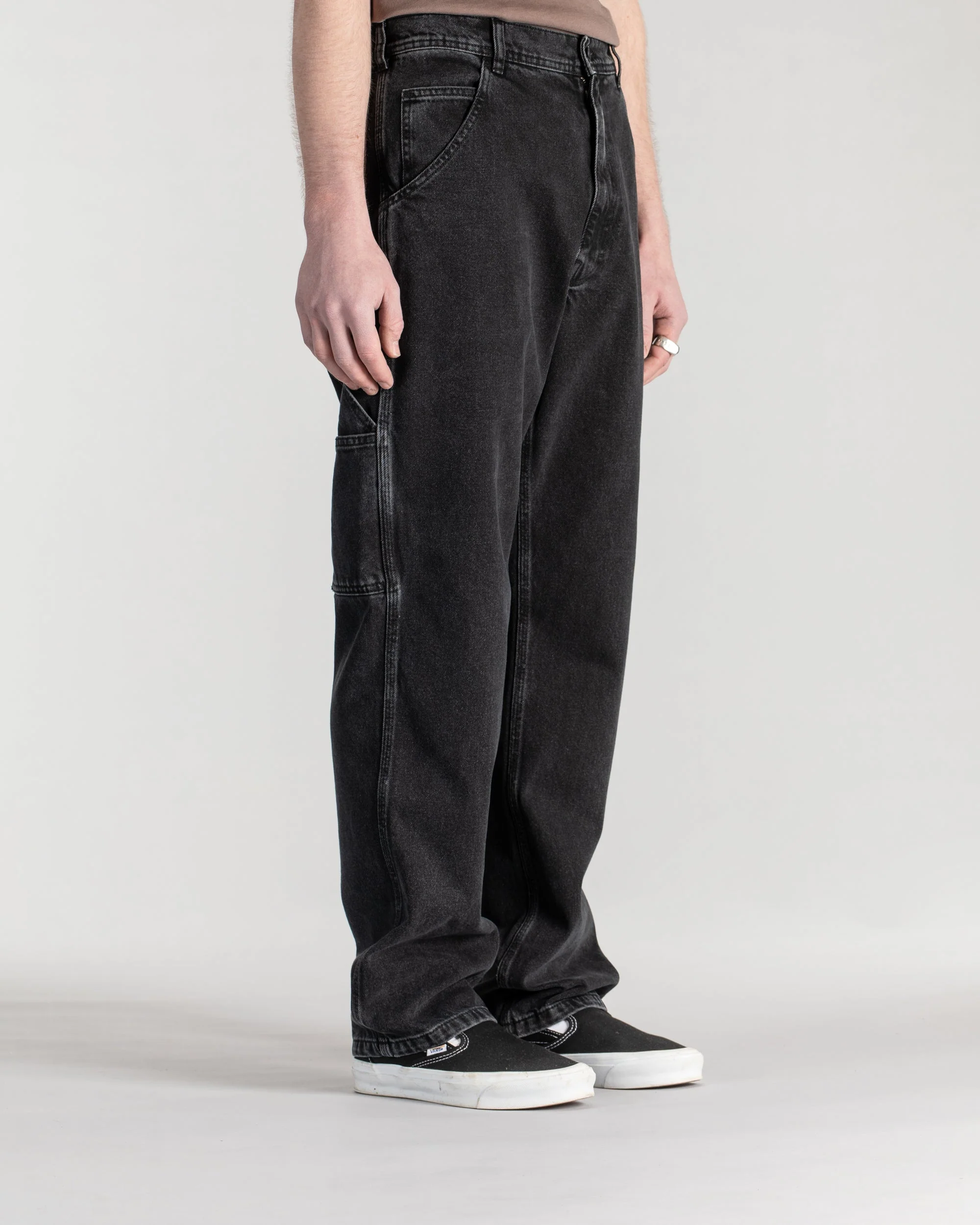 Og Painter Pant - Washed Black Denim - Image 8
