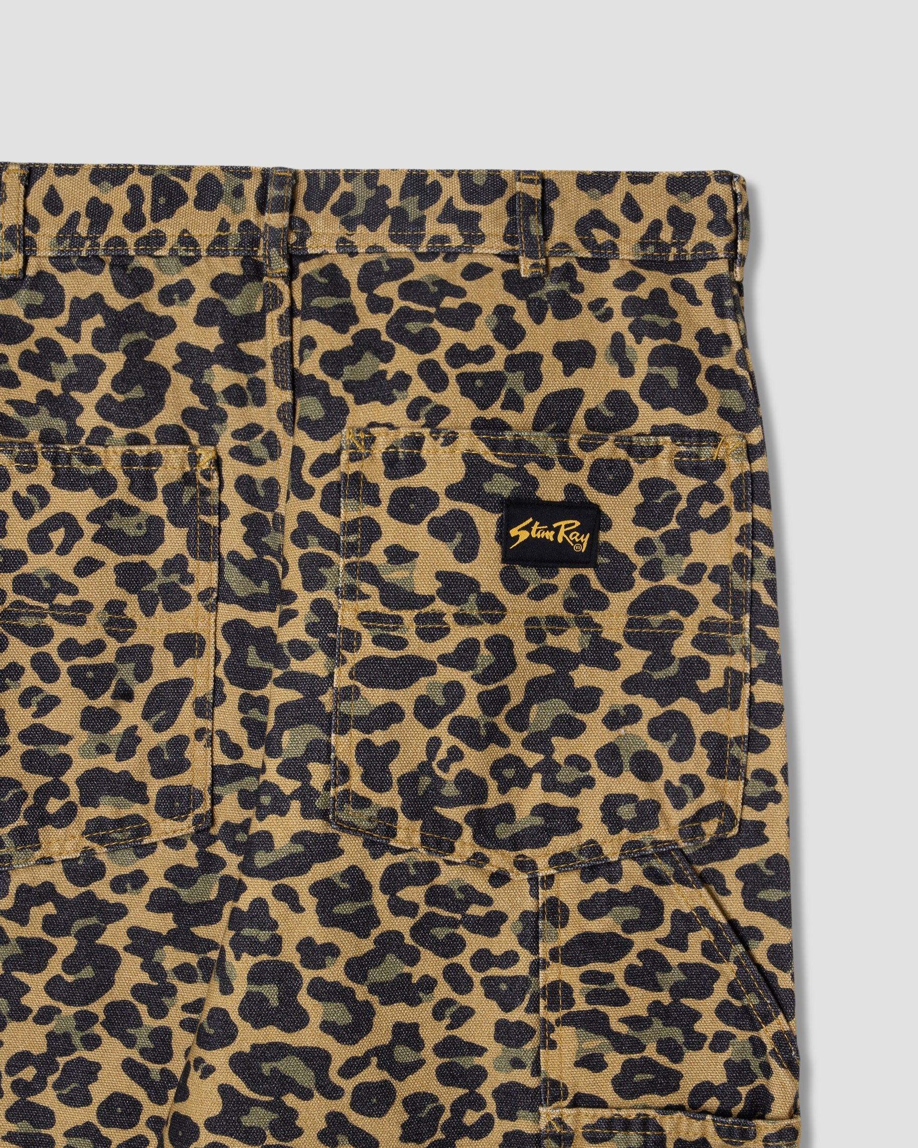 OG Painter Pant - Washed Leopard Camo Duck - Image 3