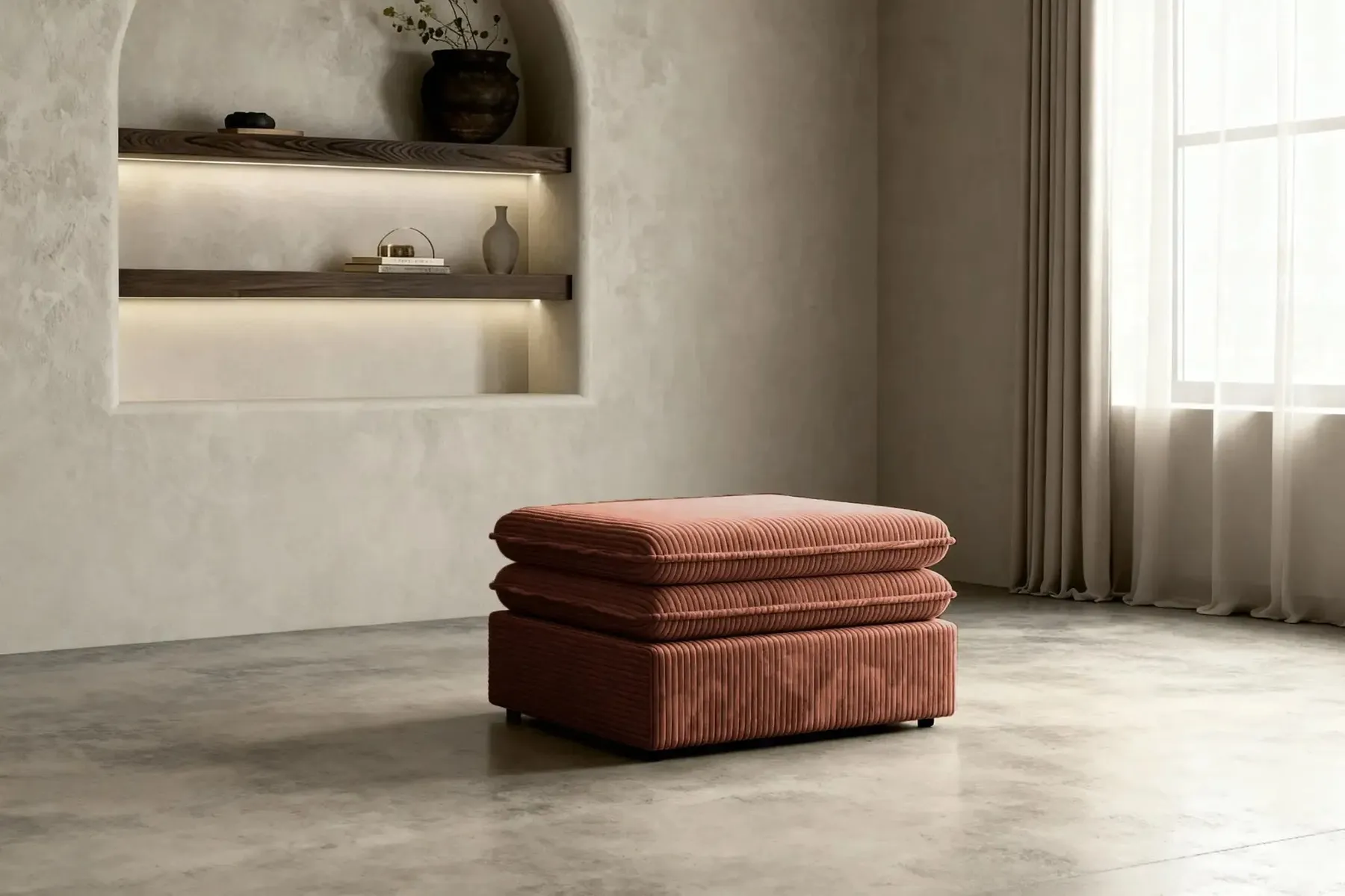 Oscar Pouf - Pouf Velours Cotelé - Image 15
