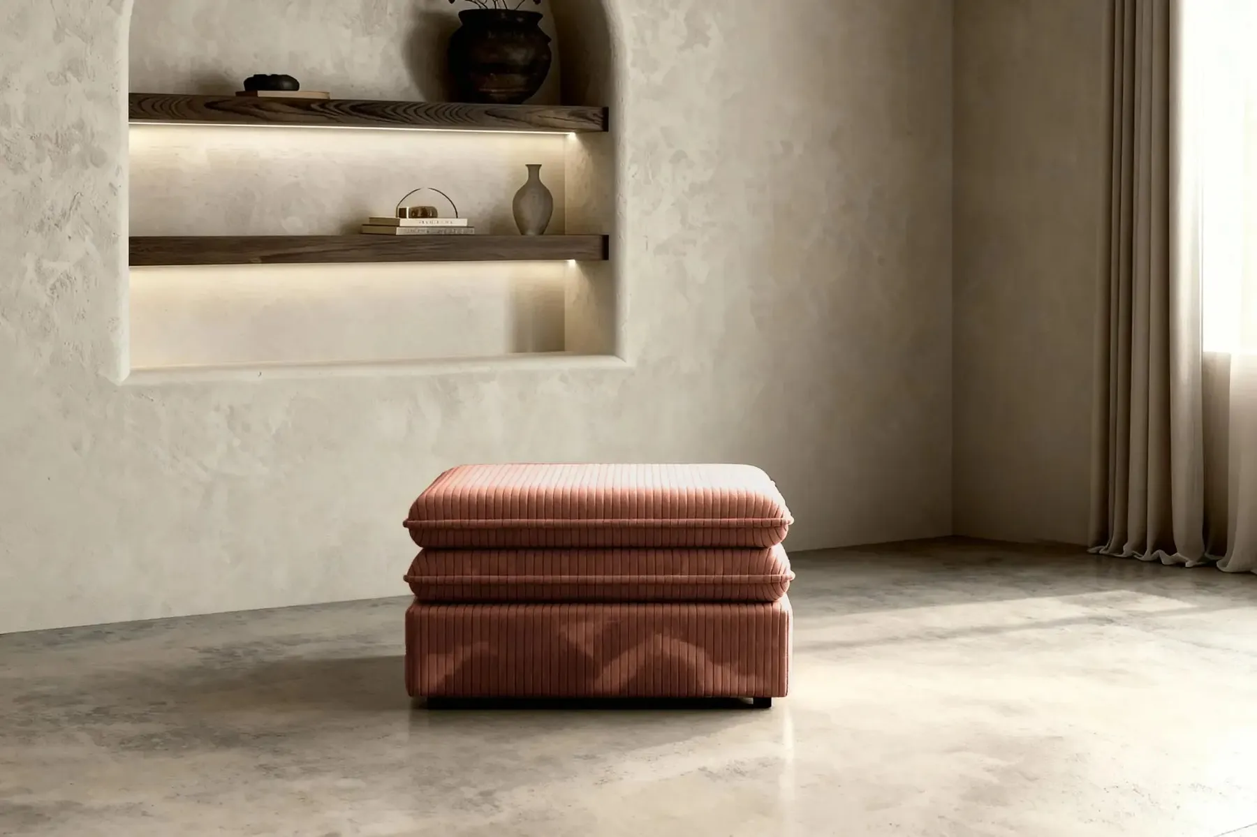 Oscar Pouf - Pouf Velours Cotelé - Image 16