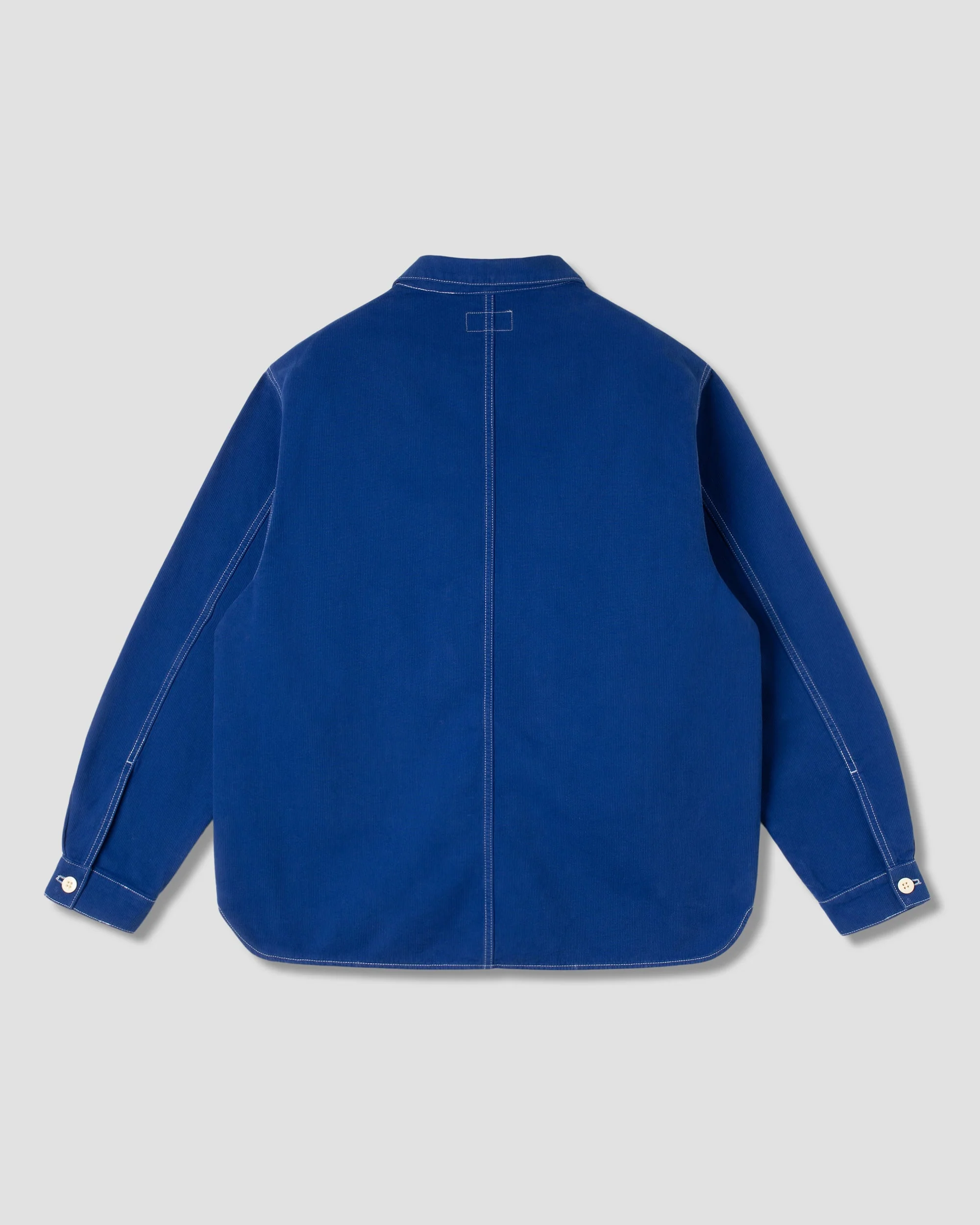 Painters Pop Over Shirt - Indigo Bedford - Image 3