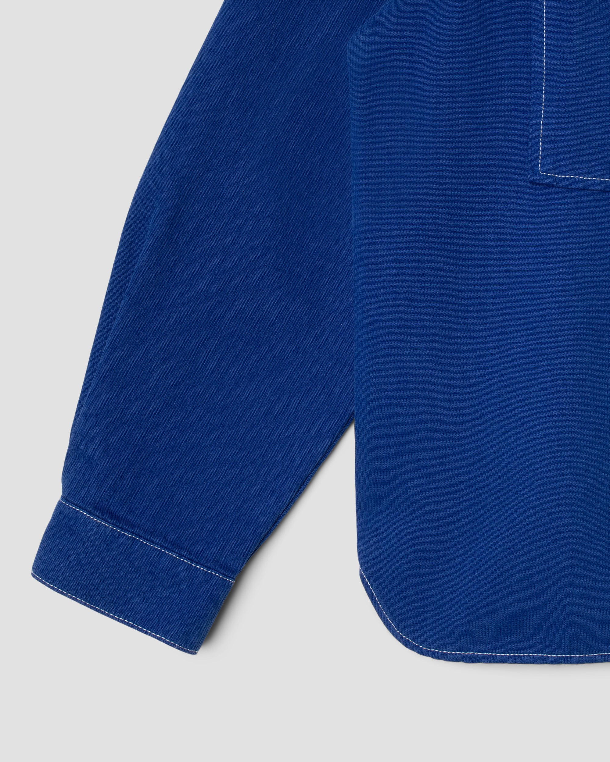 Painters Pop Over Shirt - Indigo Bedford - Image 5