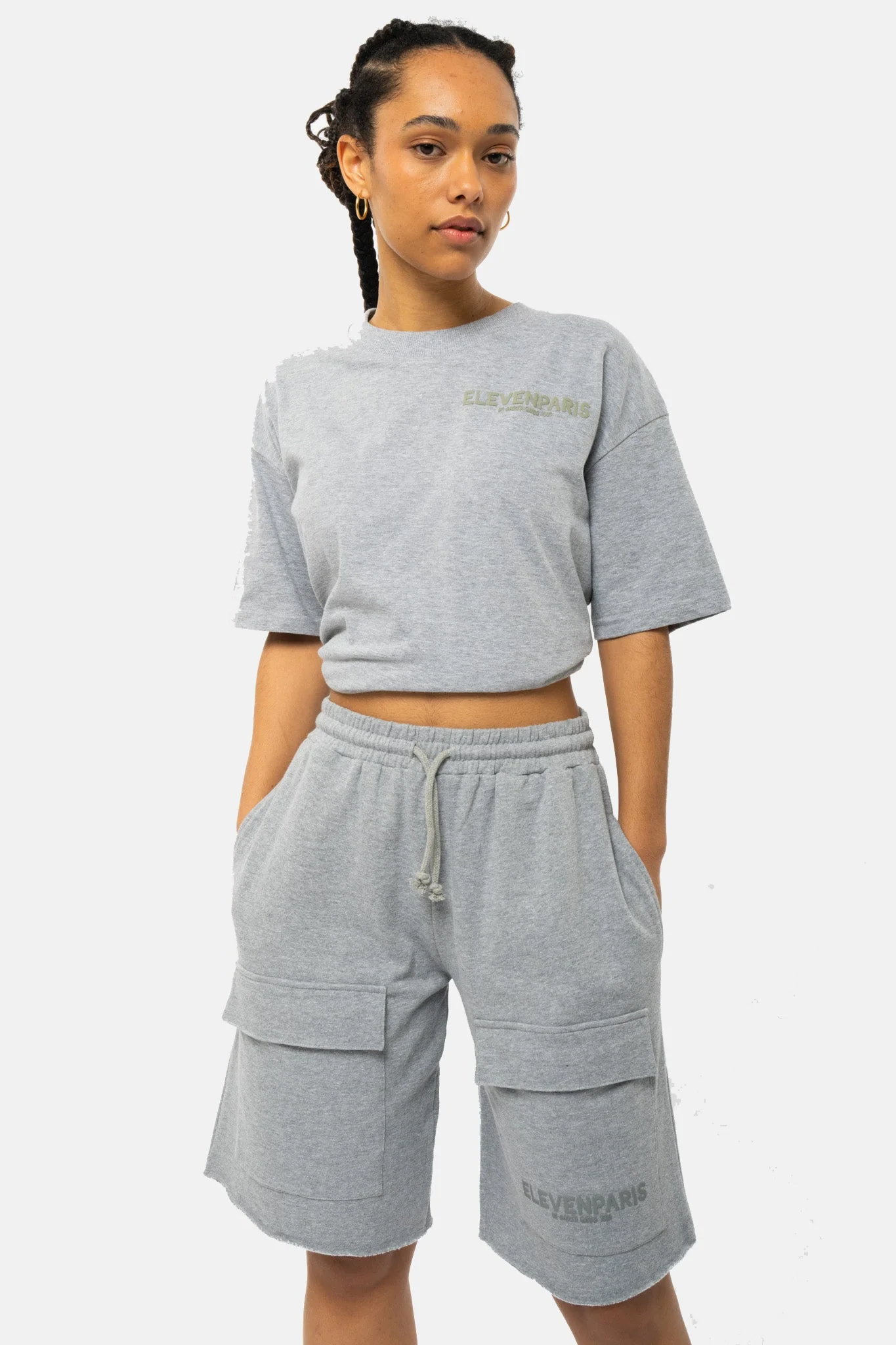 Short Palma - Grey Melanged - Image 5