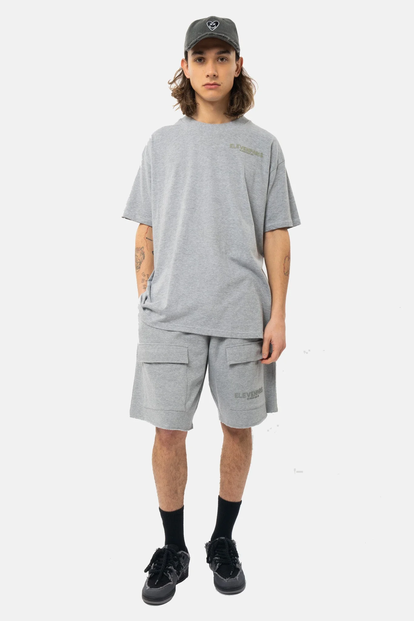 Short Palma - Grey Melanged - Image 7