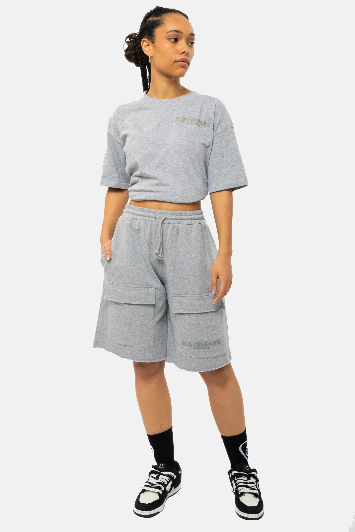 Short Palma - Grey Melanged - Image 9