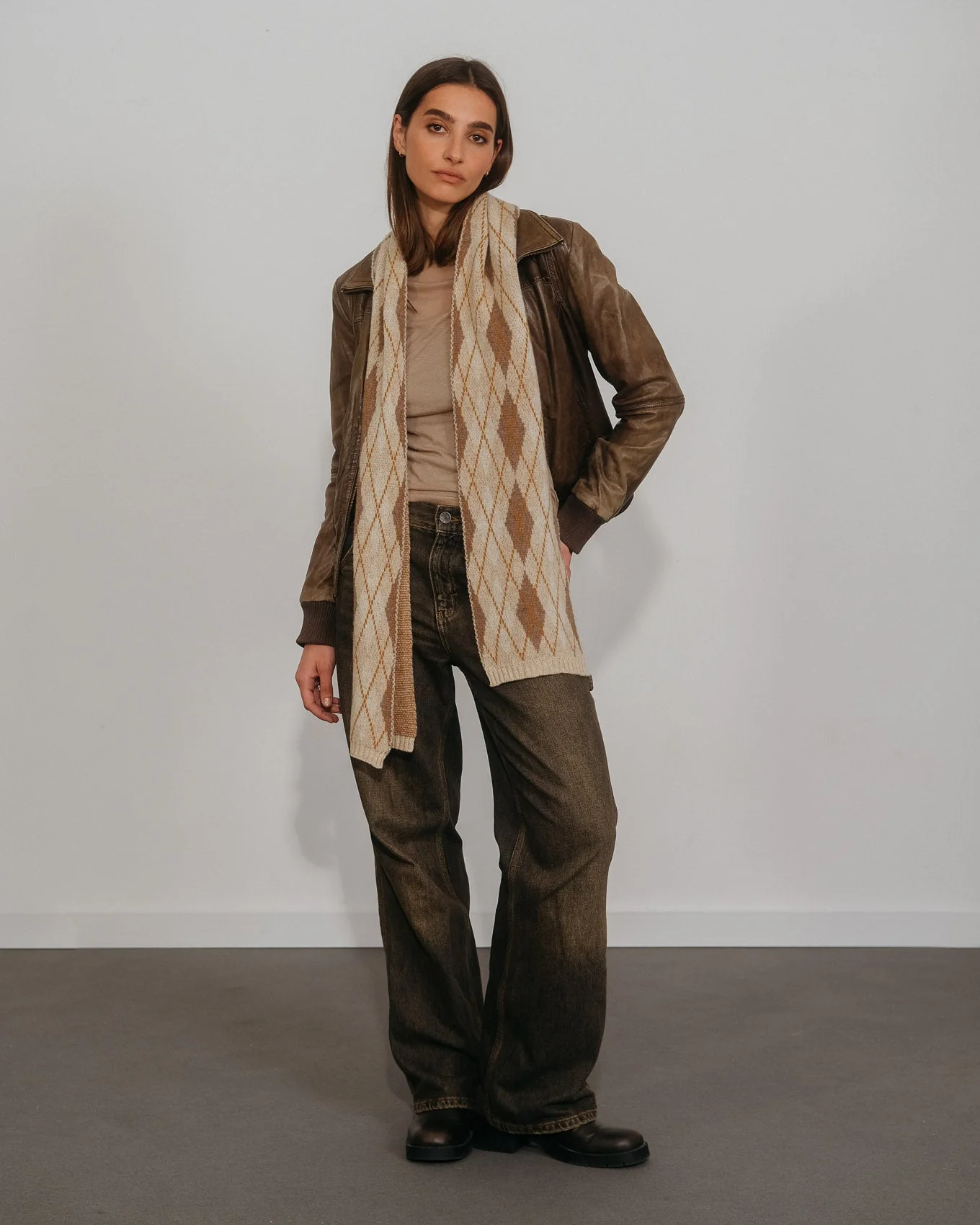 Écharpe Pamela - Beige - Image 7