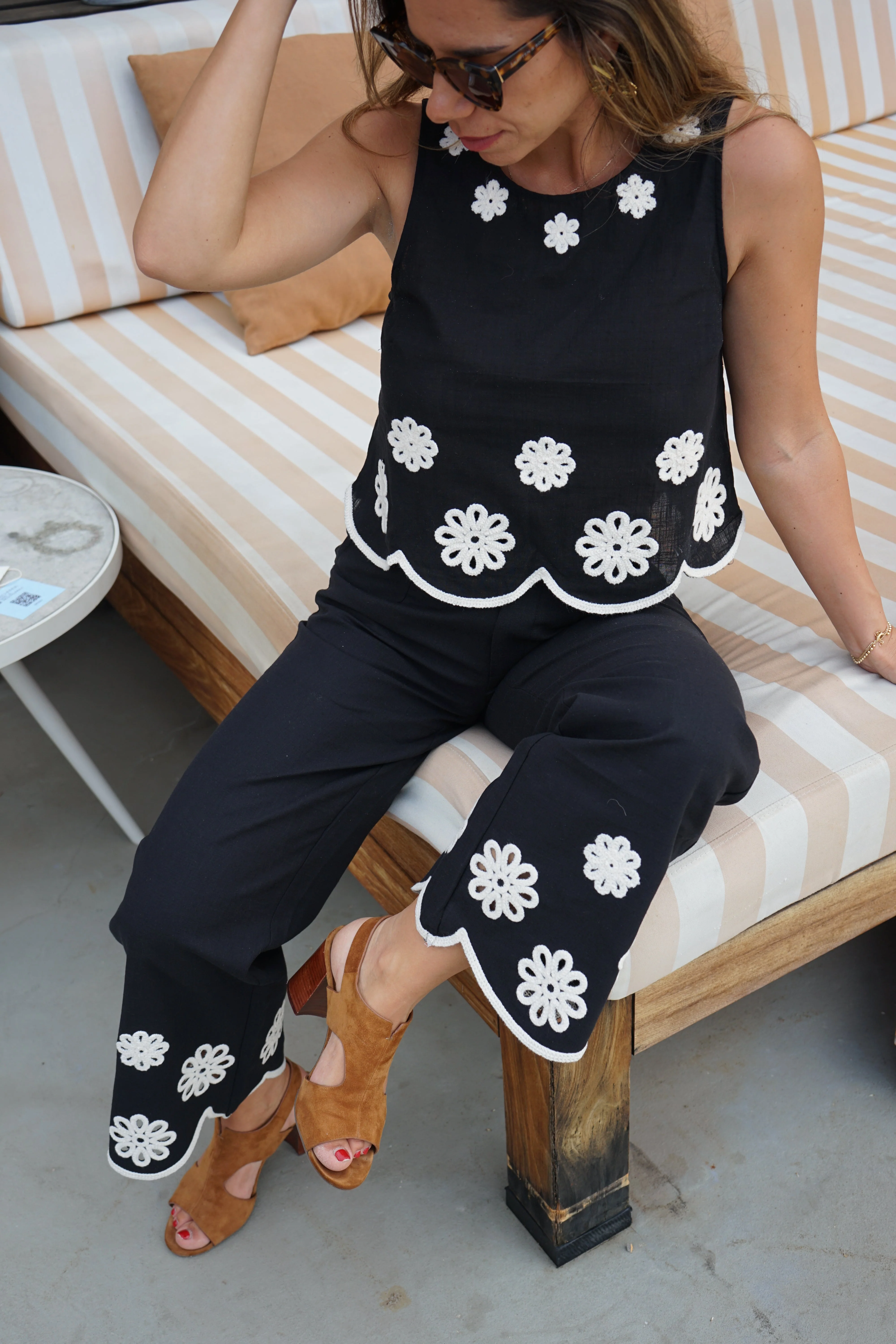 Pantalon À Broderie Persée - Image 10