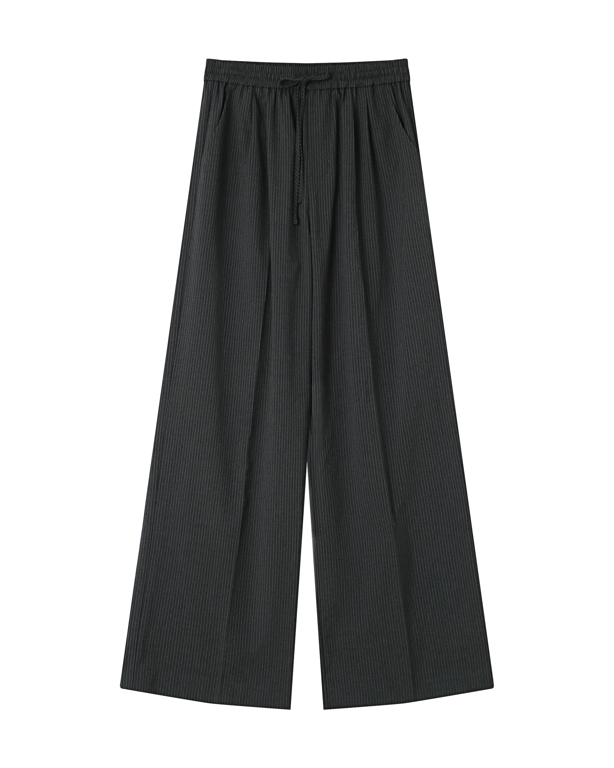 Pantalon A Rayures Anthracite Stay - Image 6