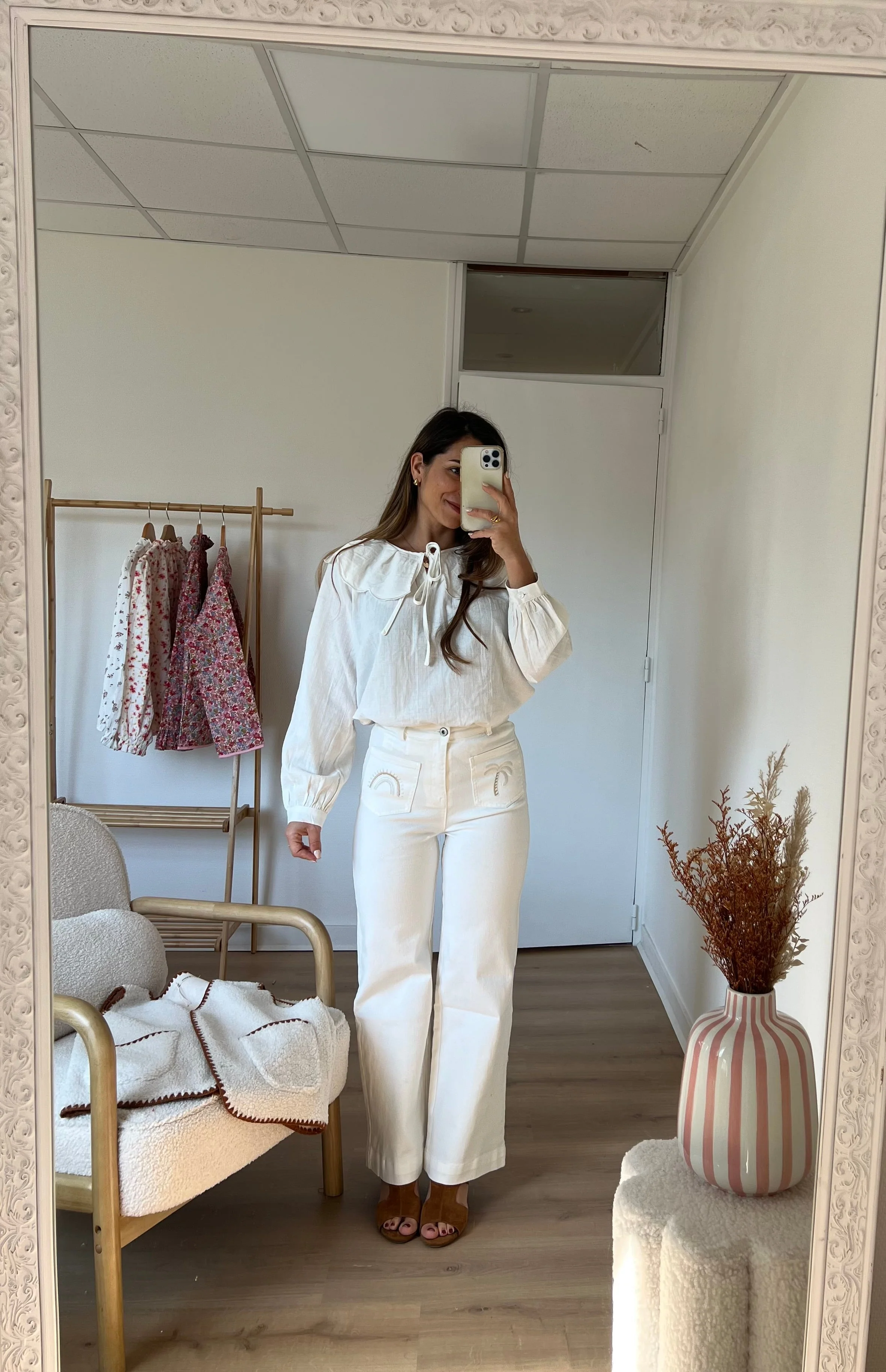 Pantalon Blanc Alix - Image 4