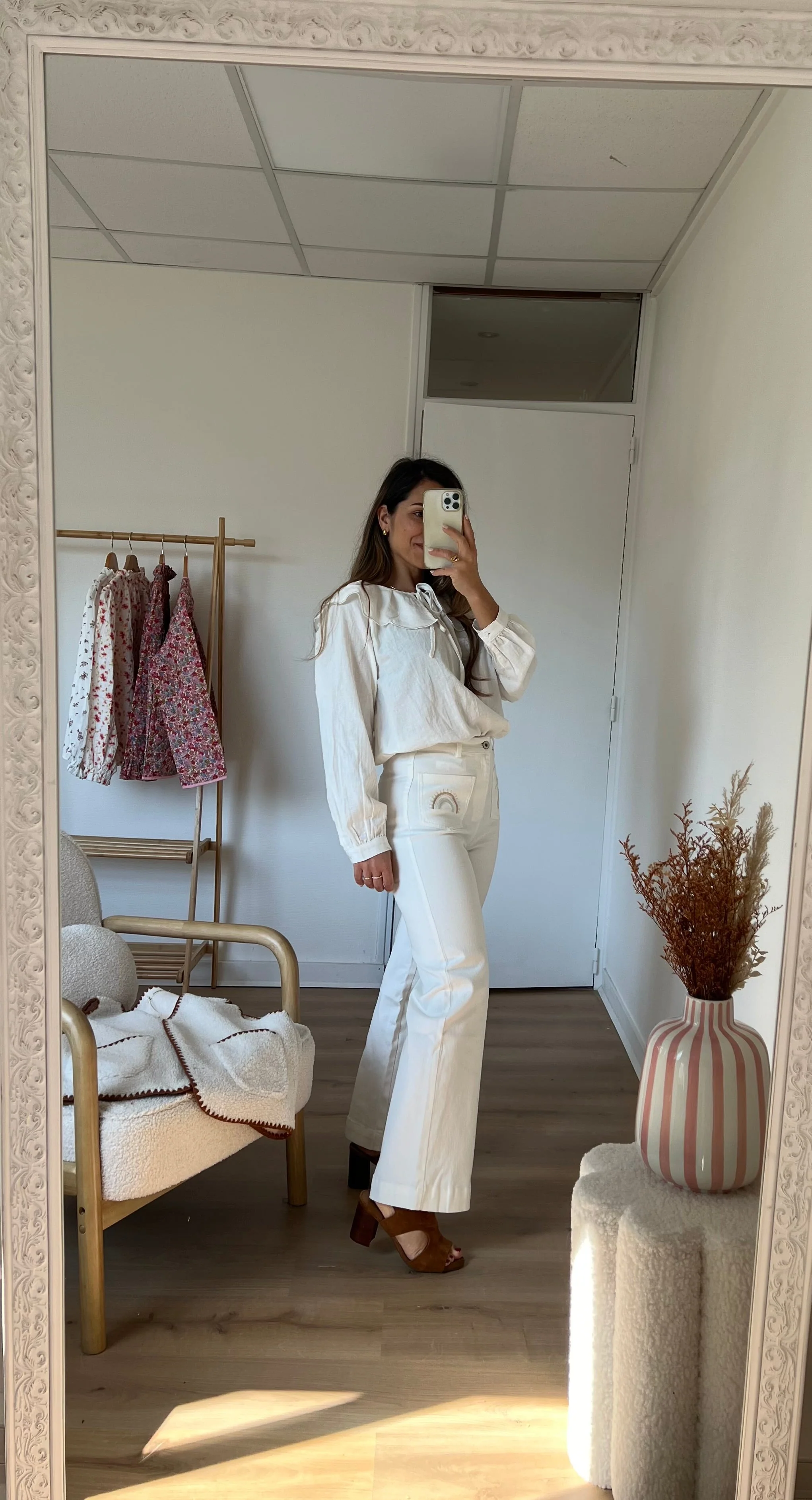 Pantalon Blanc Alix - Image 5