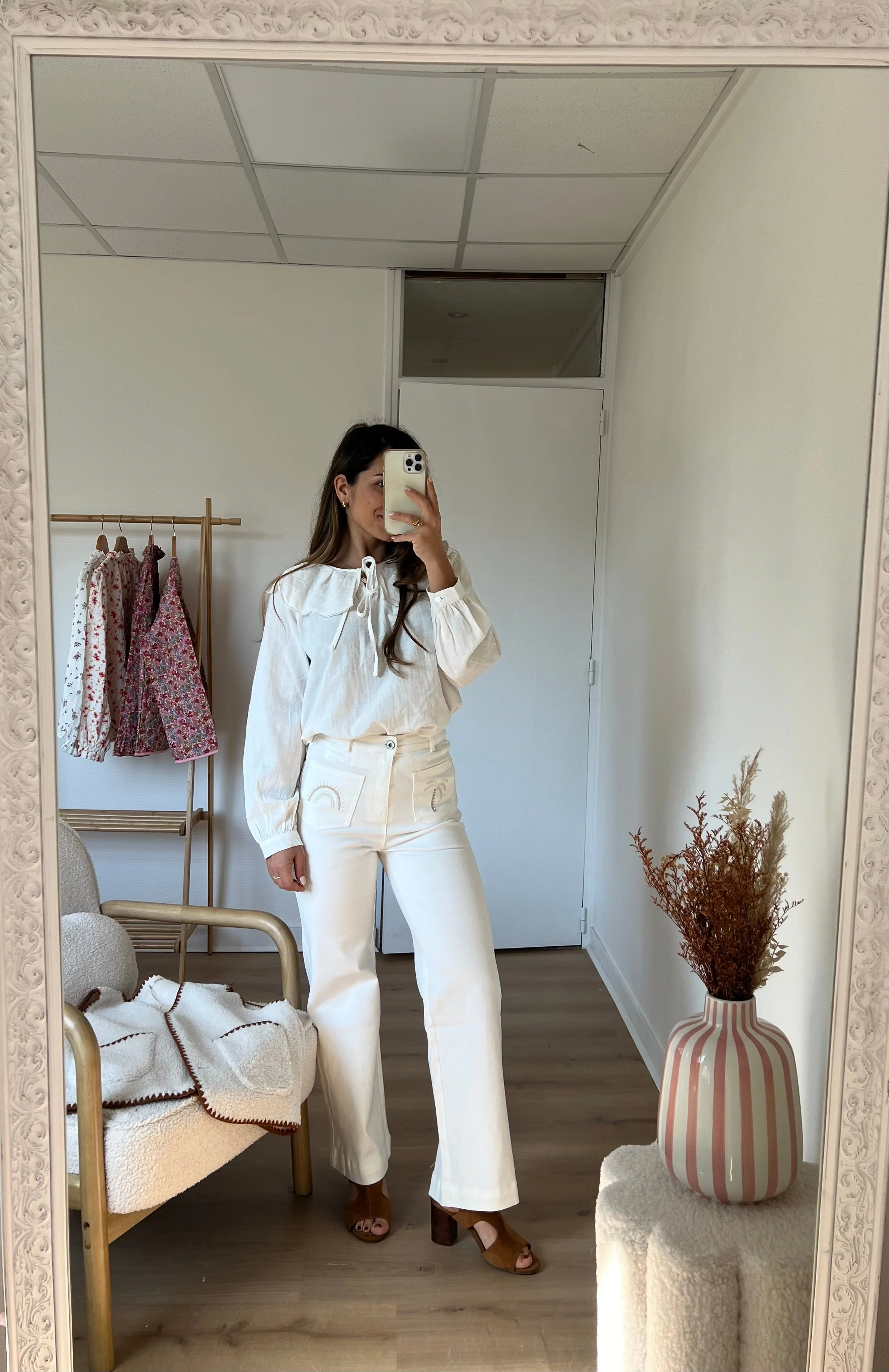 Pantalon Blanc Alix - Image 6