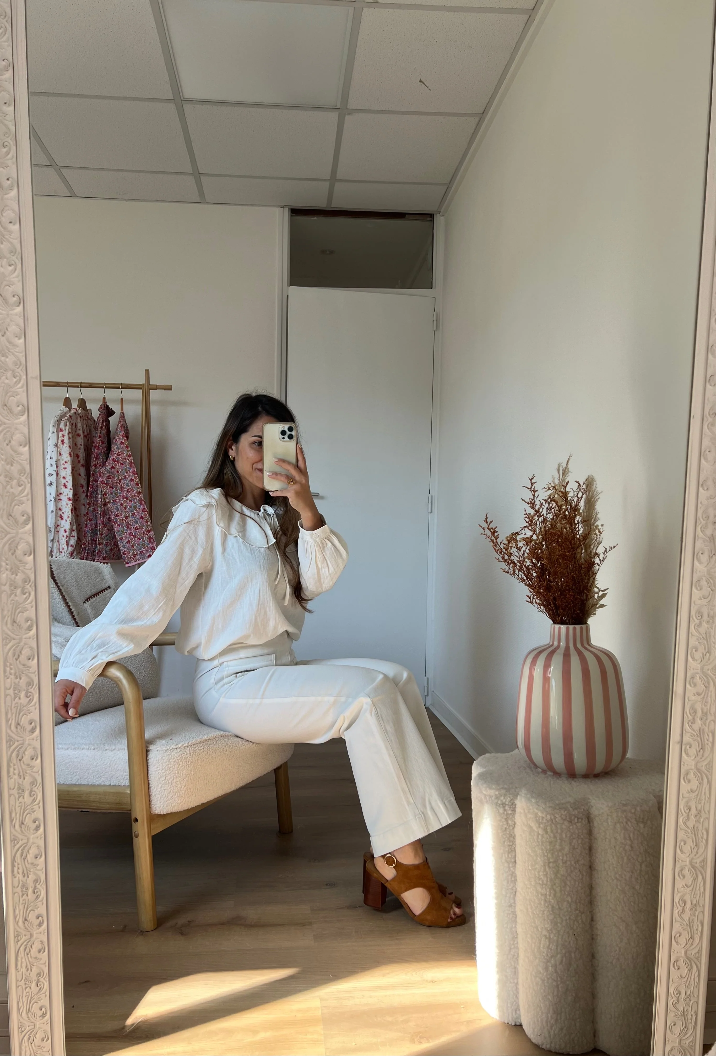Pantalon Blanc Alix - Image 7