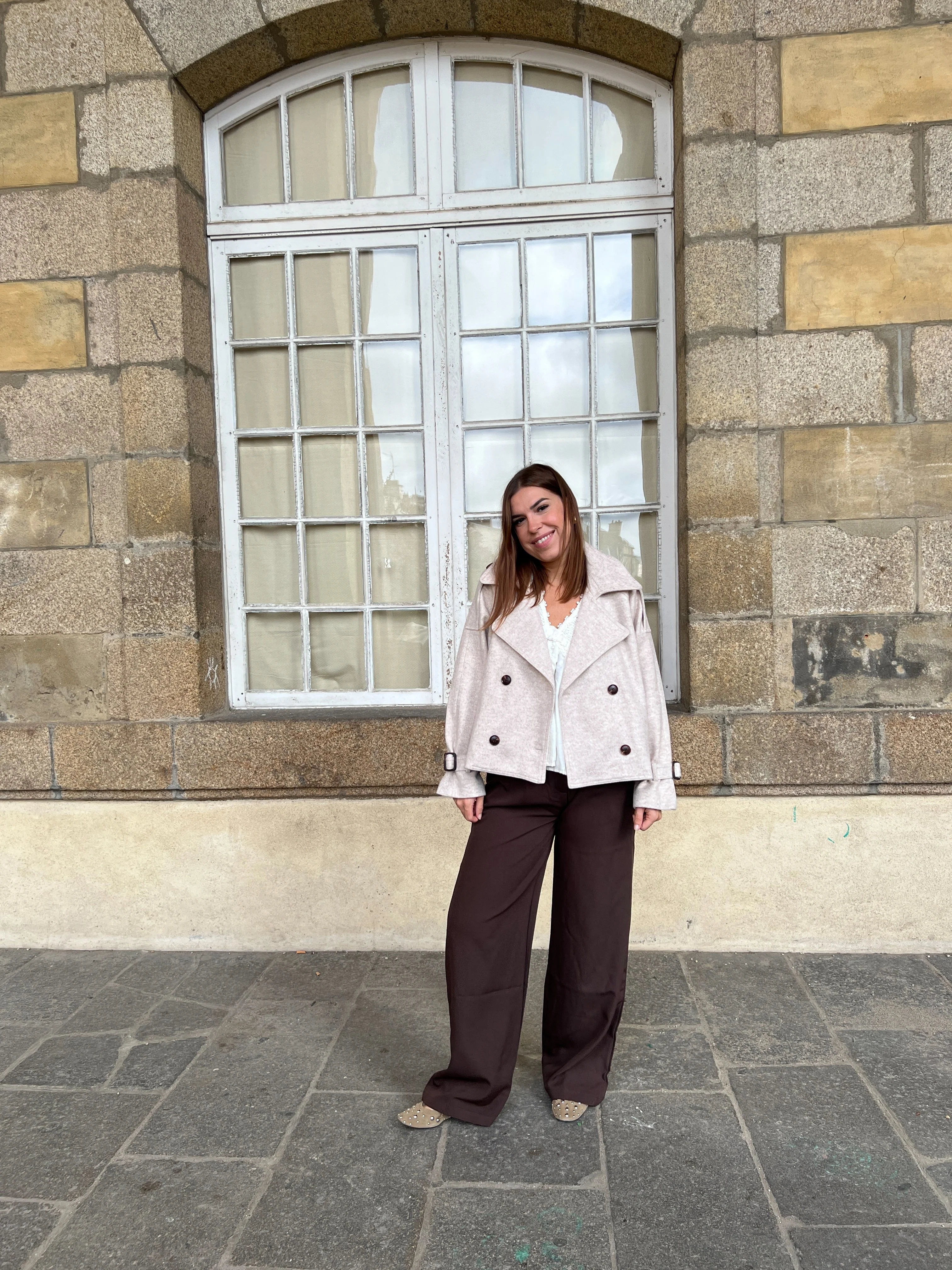 Pantalon Fluide Taille Chocolat Jules - Image 4