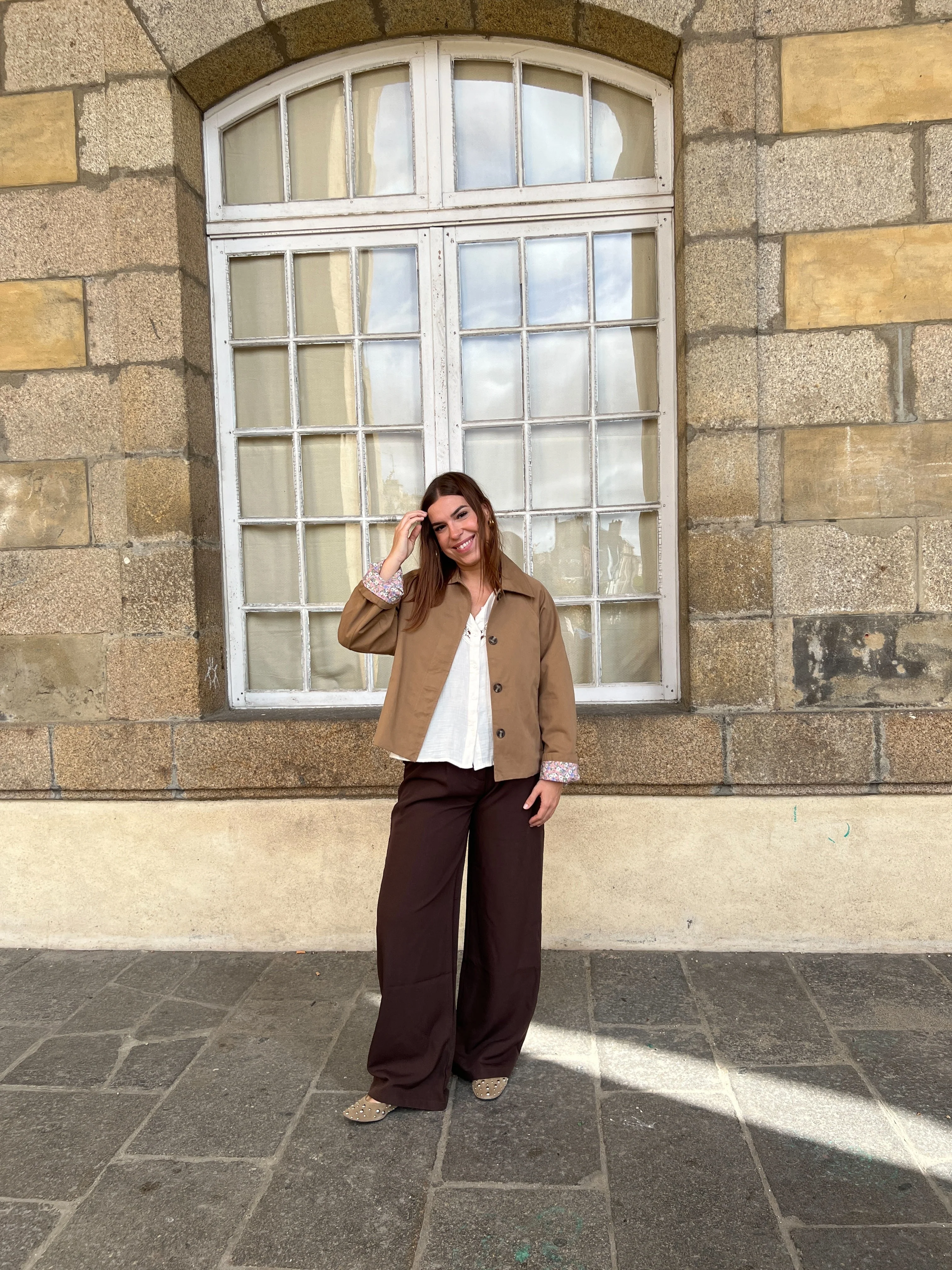 Pantalon Fluide Taille Chocolat Jules - Image 6