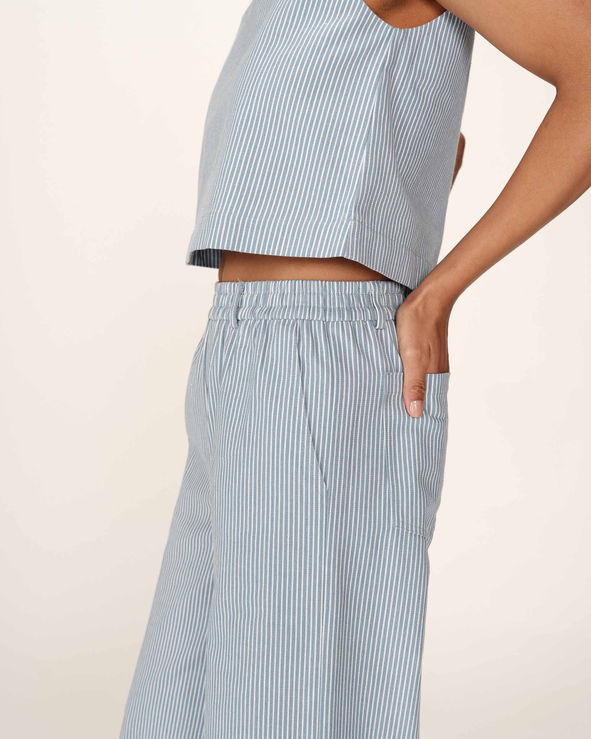 Pantalon Patine - Bleu - Image 3
