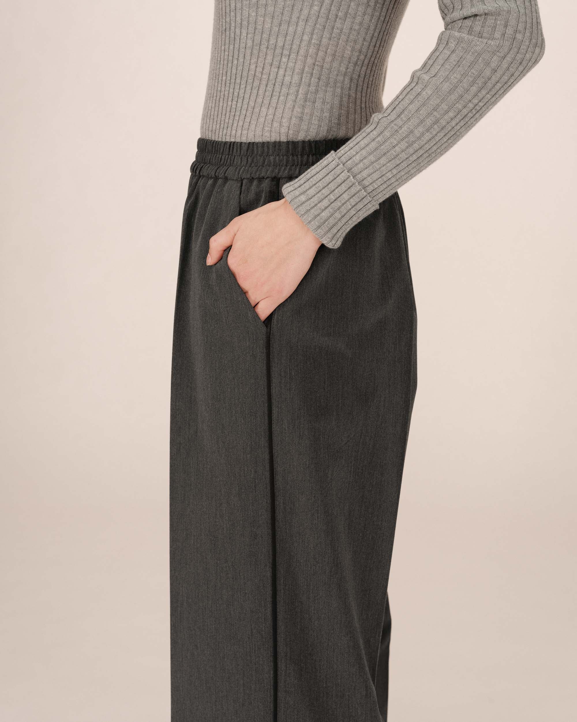 Pantalon Large Anthracite Sweeney - Image 4